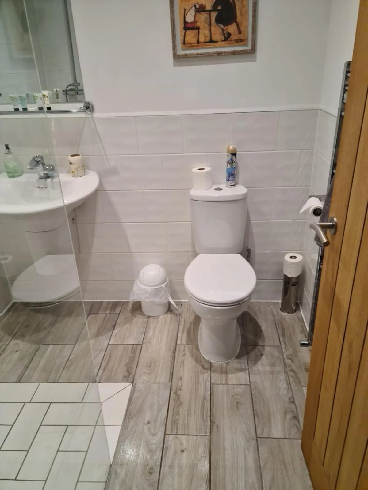 Shower in Bumble Barn Bed & Breakfast