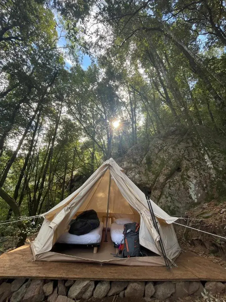 Tent in Auberge De La Foret Bonifatu Tent in Auberge De La Foret Bonifatu