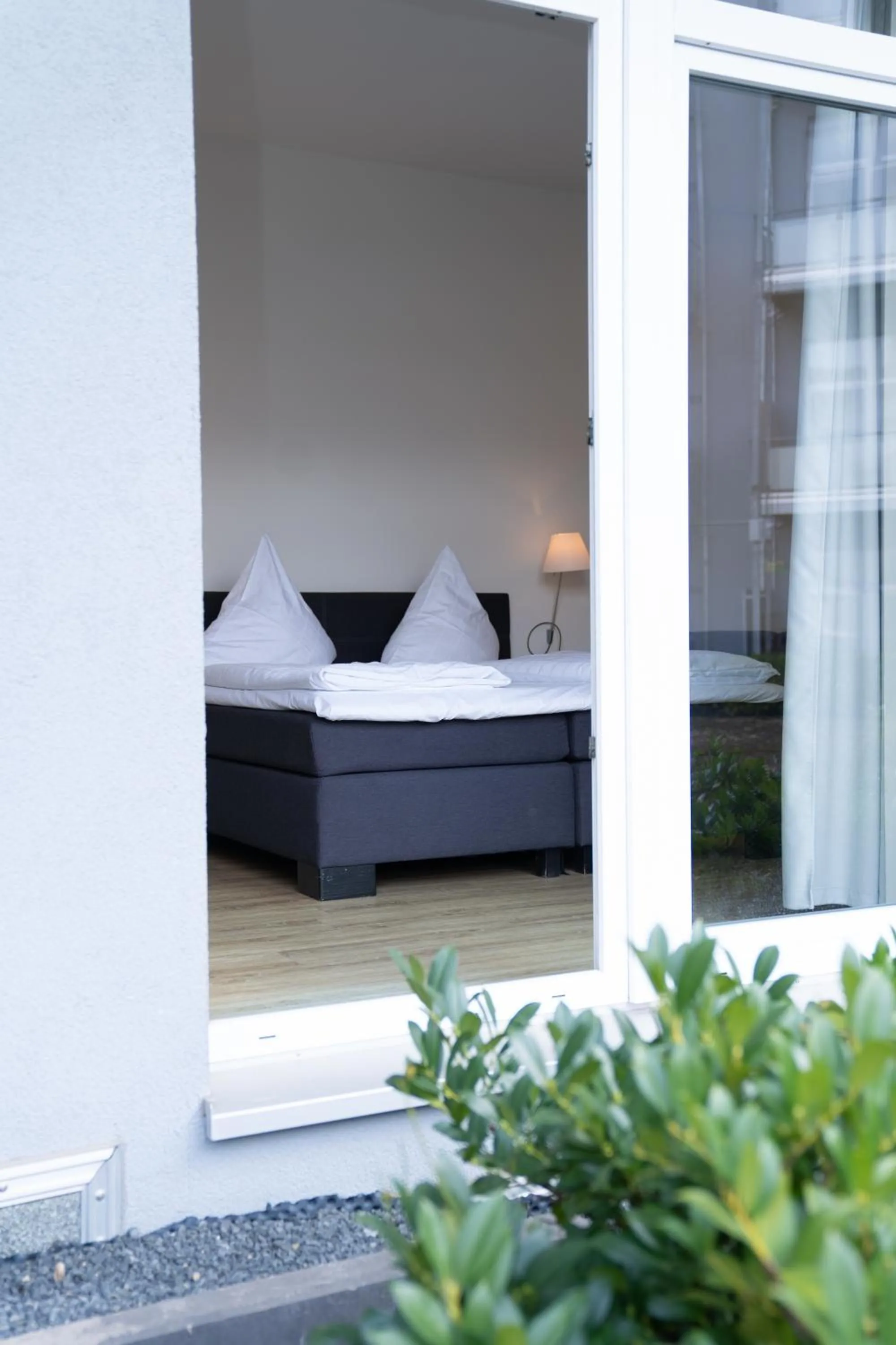Balcony/Terrace, Bed in Das Loft Apartments