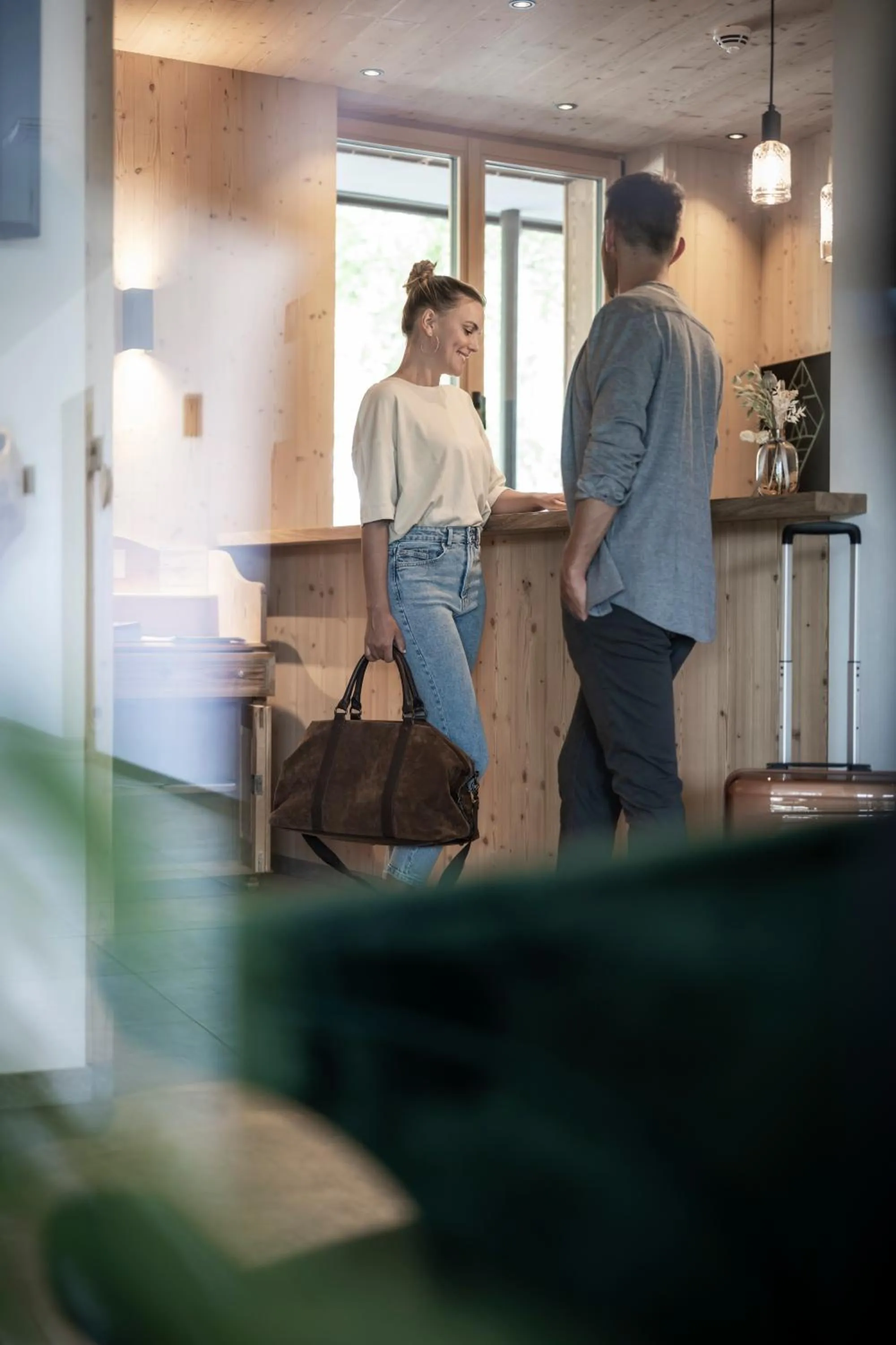 Lobby or reception in Aparthotel Gamz