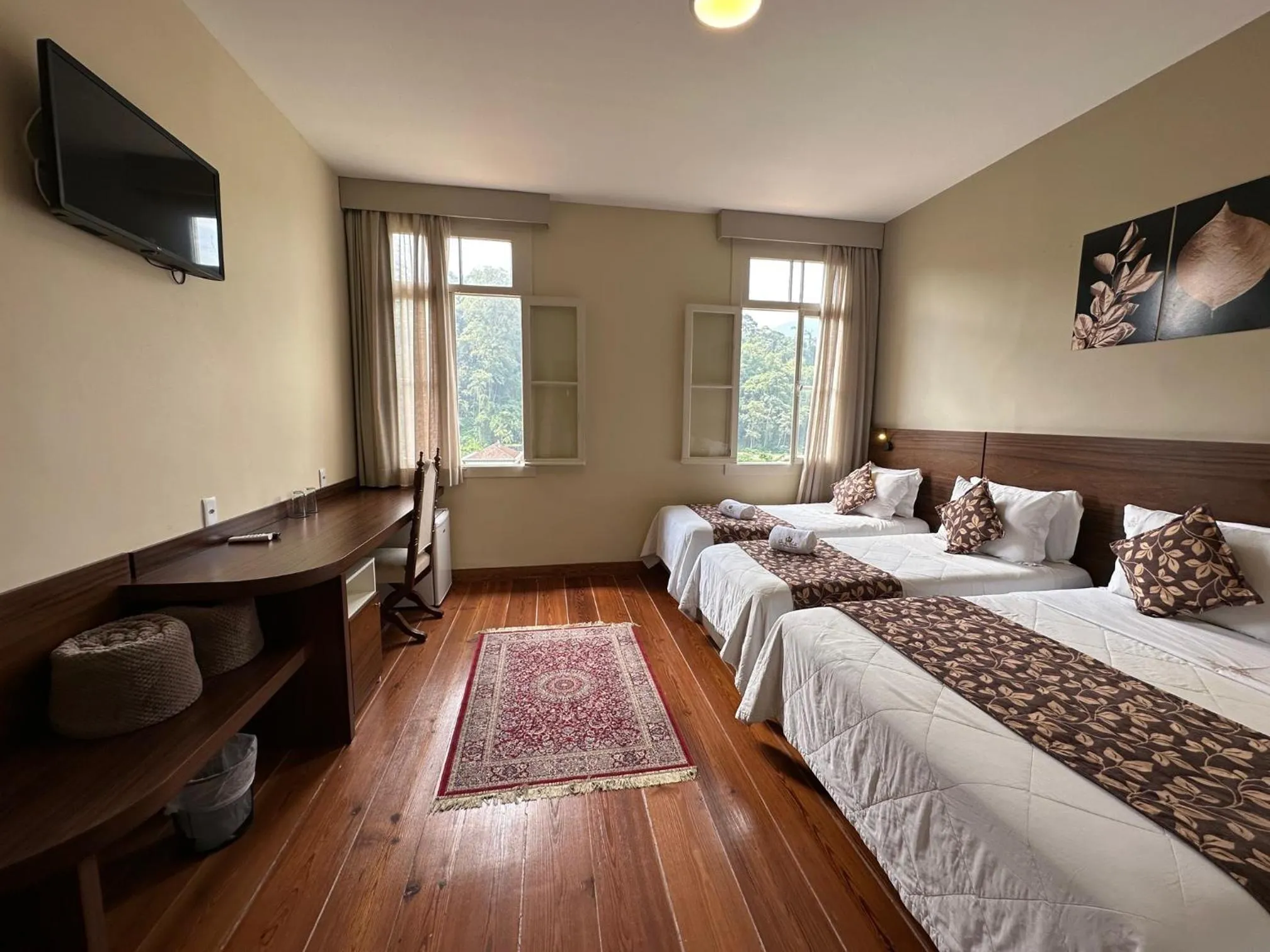 TV and multimedia, Bed in Pousada Princesa Isabel - Visconde