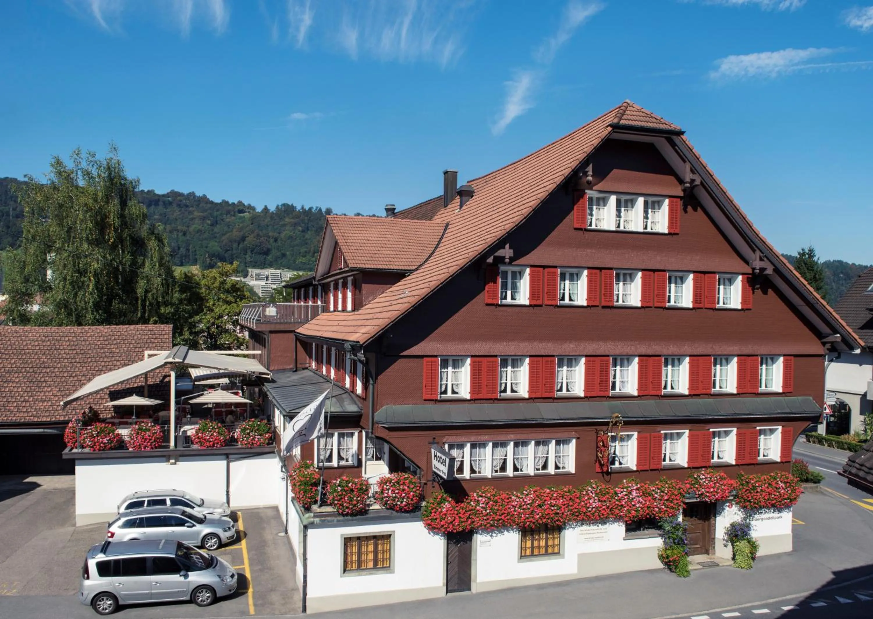 Property building in Hotel Kreuz