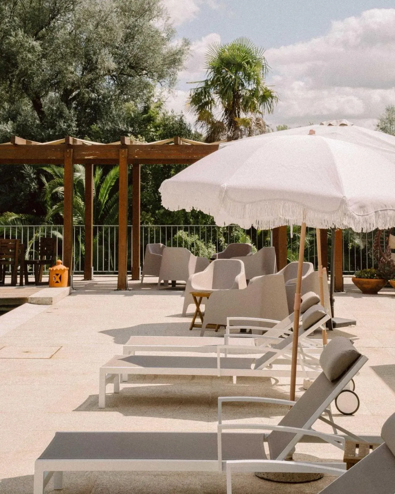 Pool view in Casa Lata - Agroturismo e Enoturismo