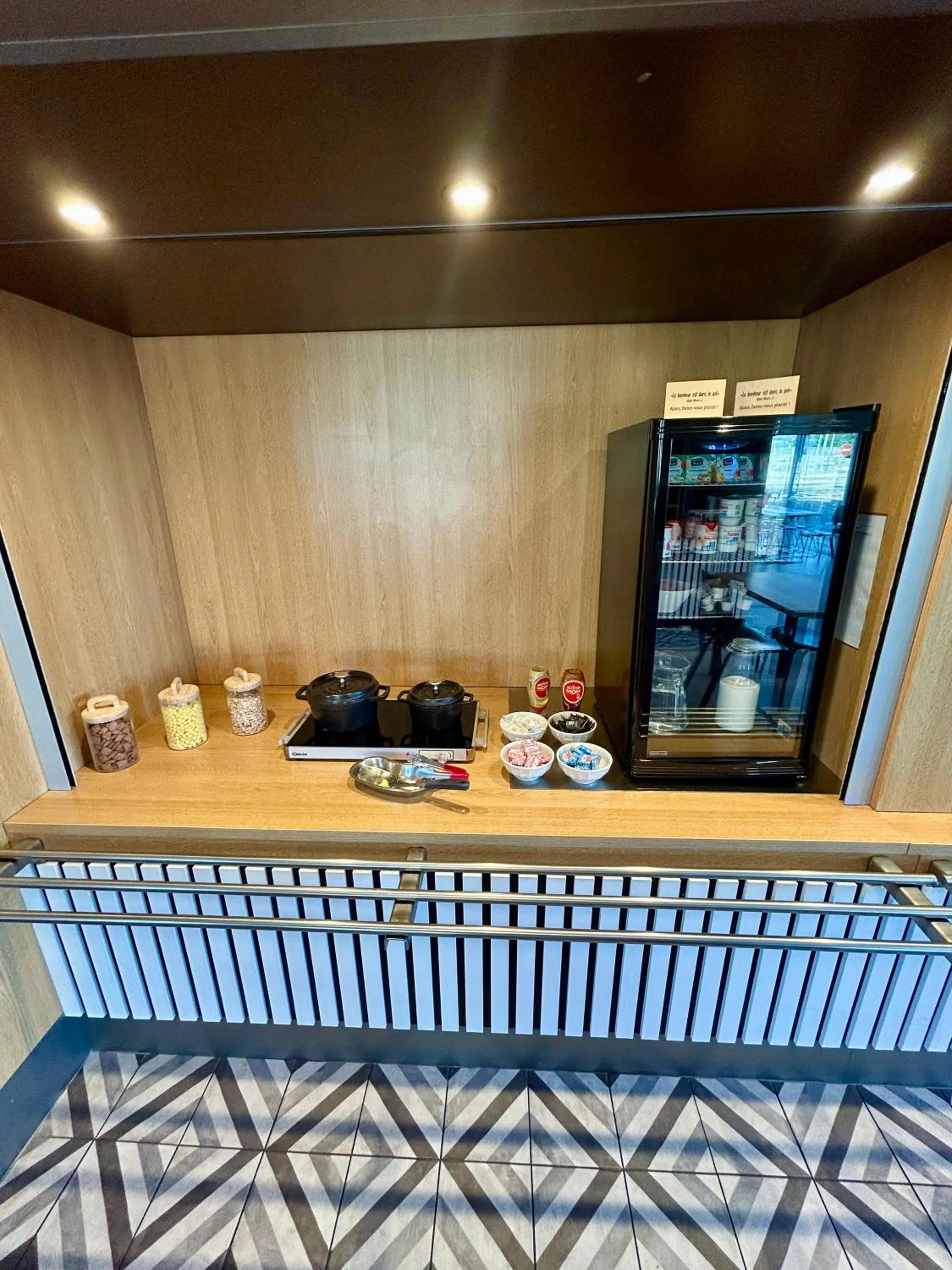 Breakfast in B&B HOTEL PERPIGNAN Nord Aéroport