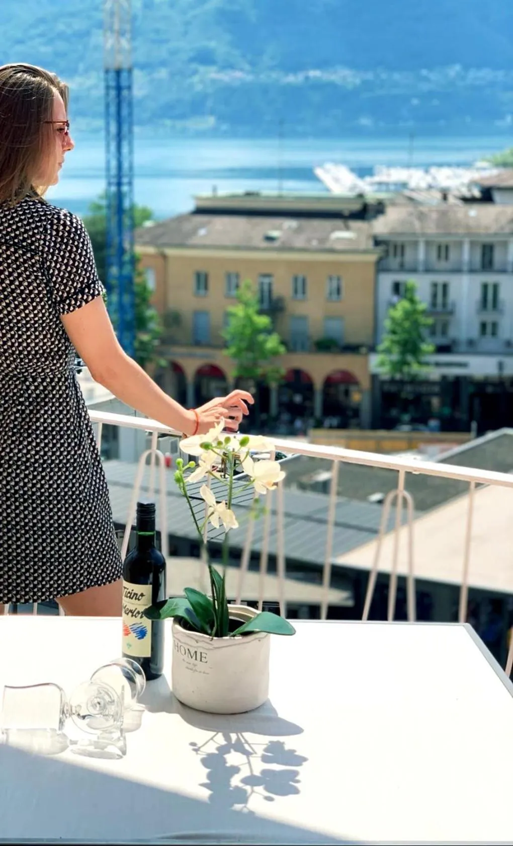 Balcony/Terrace in Hotel Garni Montaldi