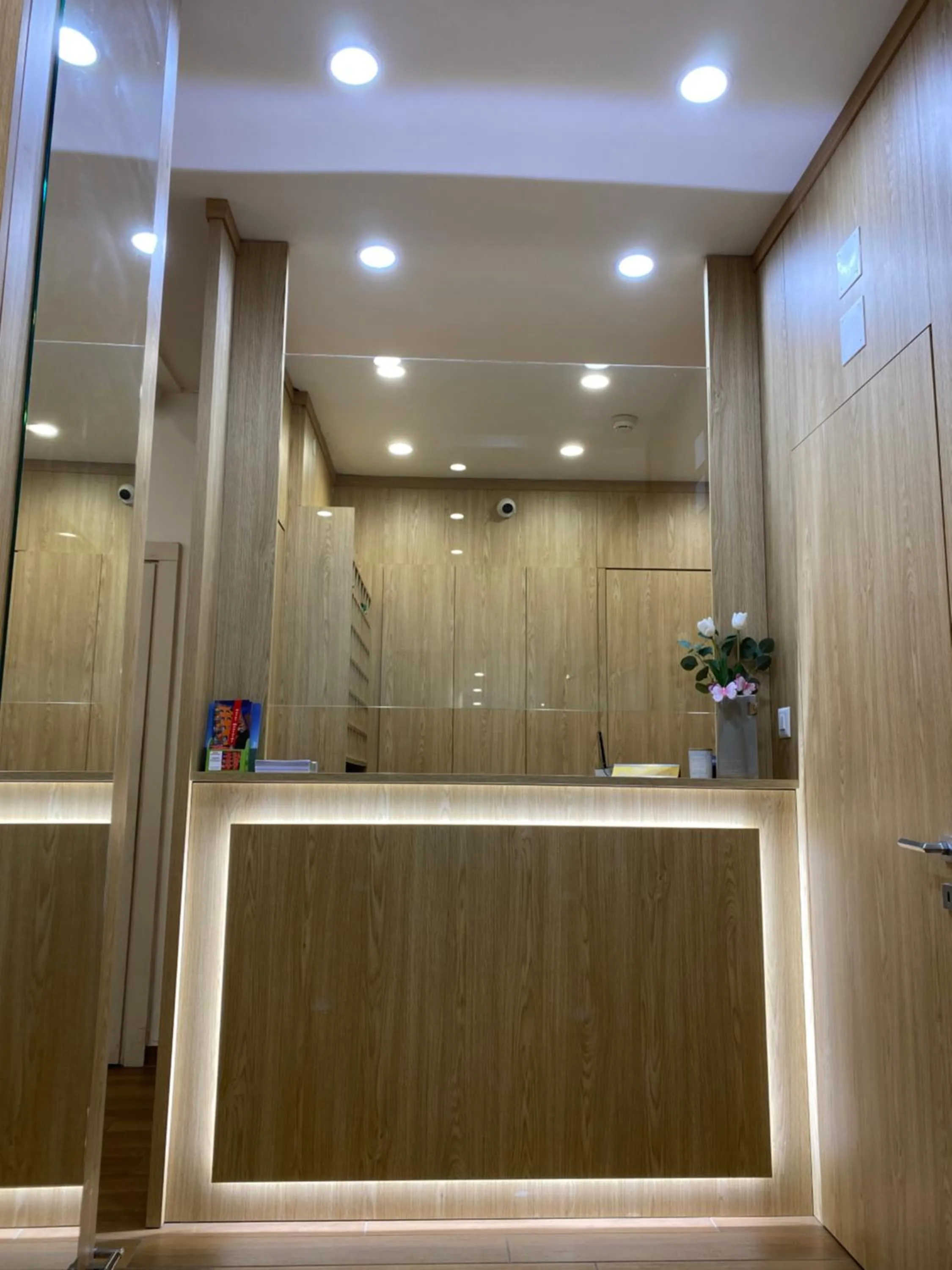 Lobby or reception in Hotel Garni Montaldi