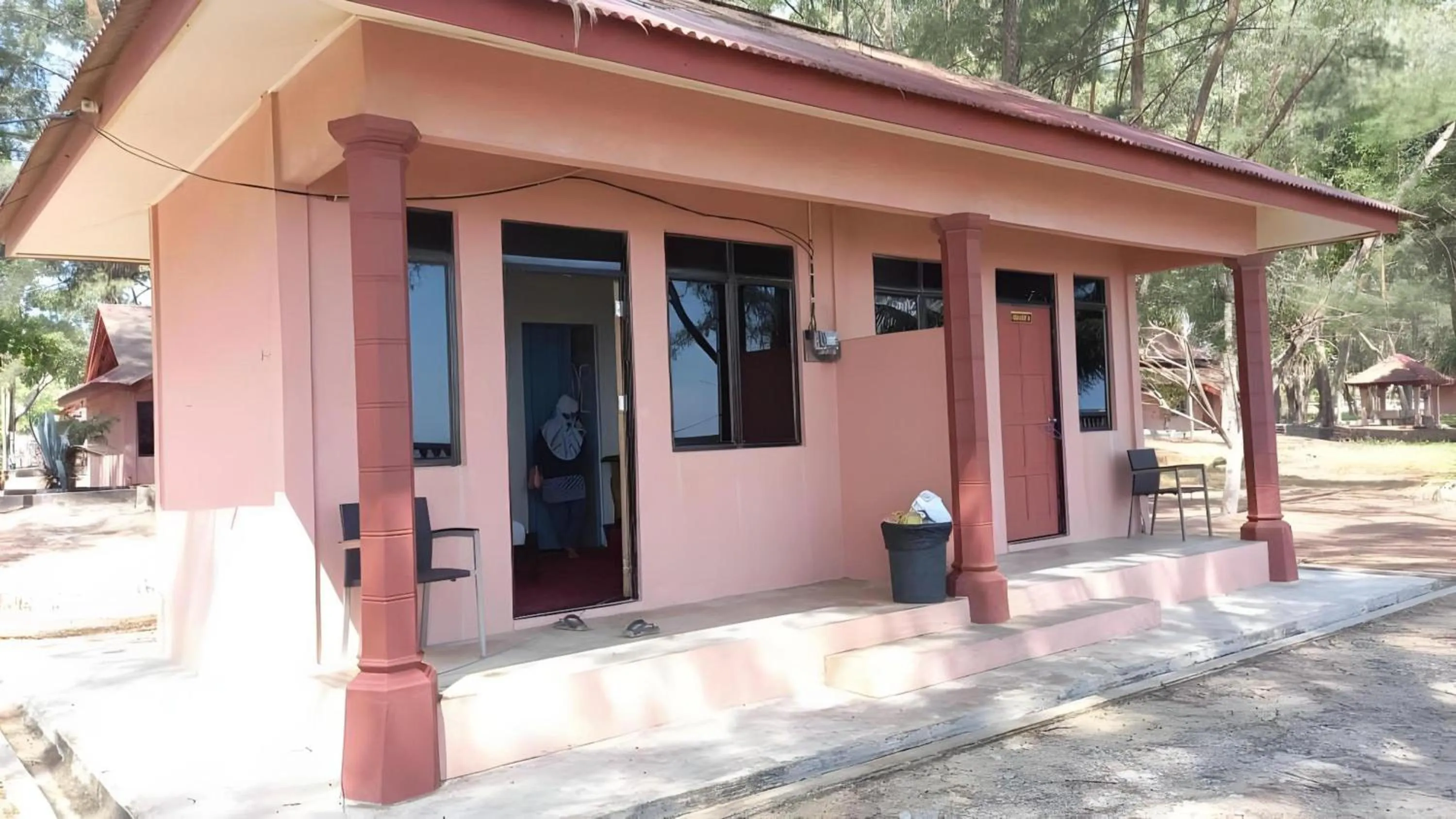 Property building in Hotel O Bari Indah Beach Resort