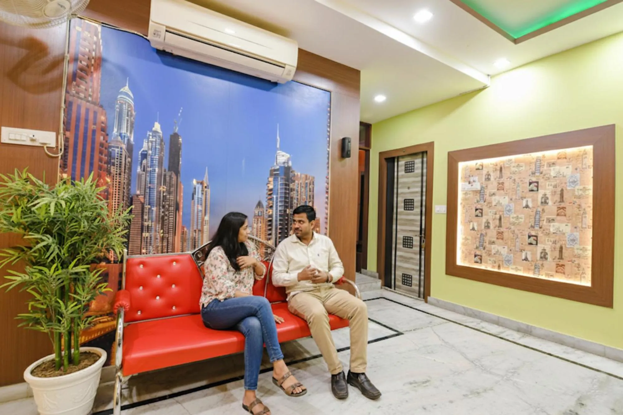 Seating area in FabExpress Nest - Nr Park Street Metro Station