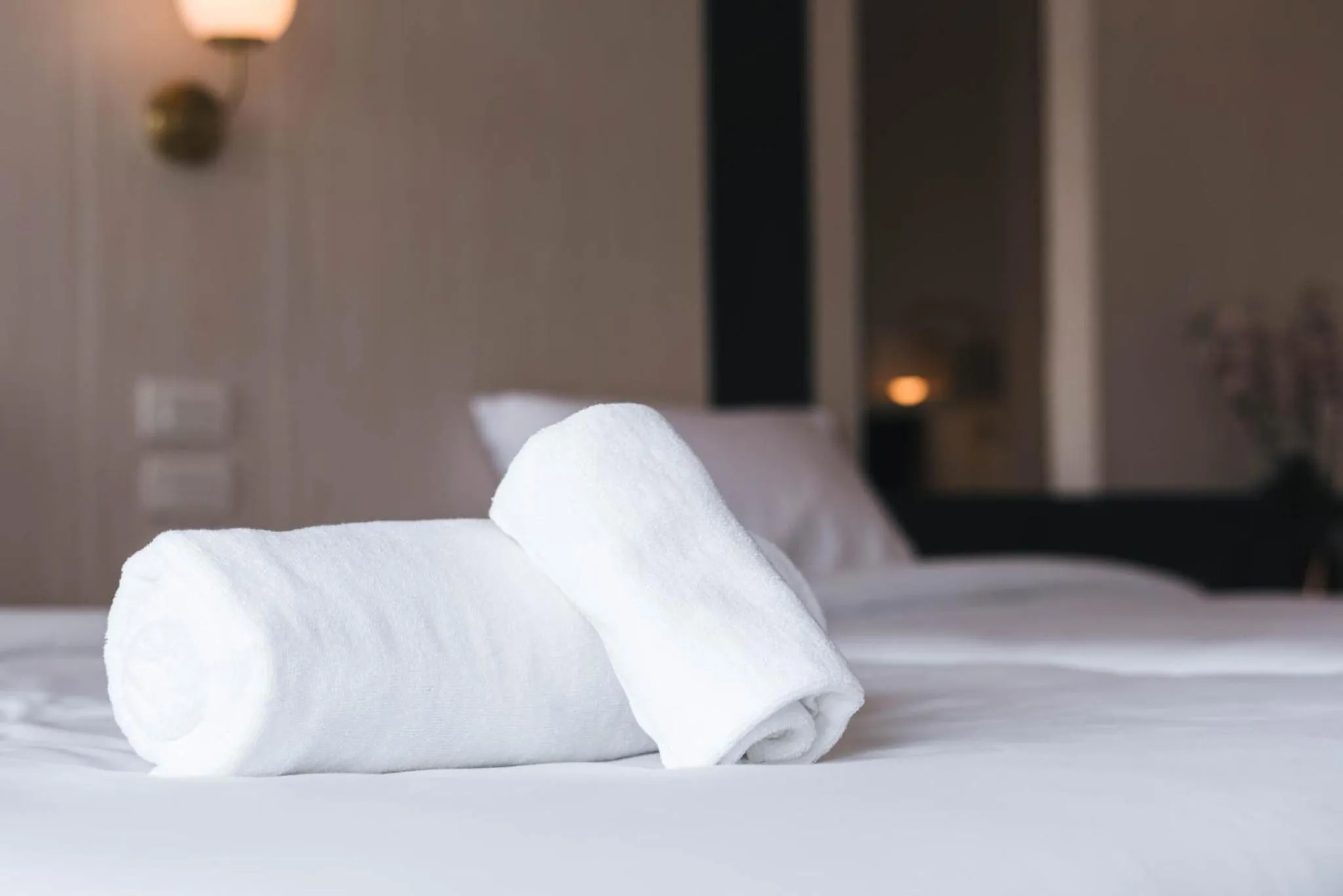 Bed in Qlosest Hotel