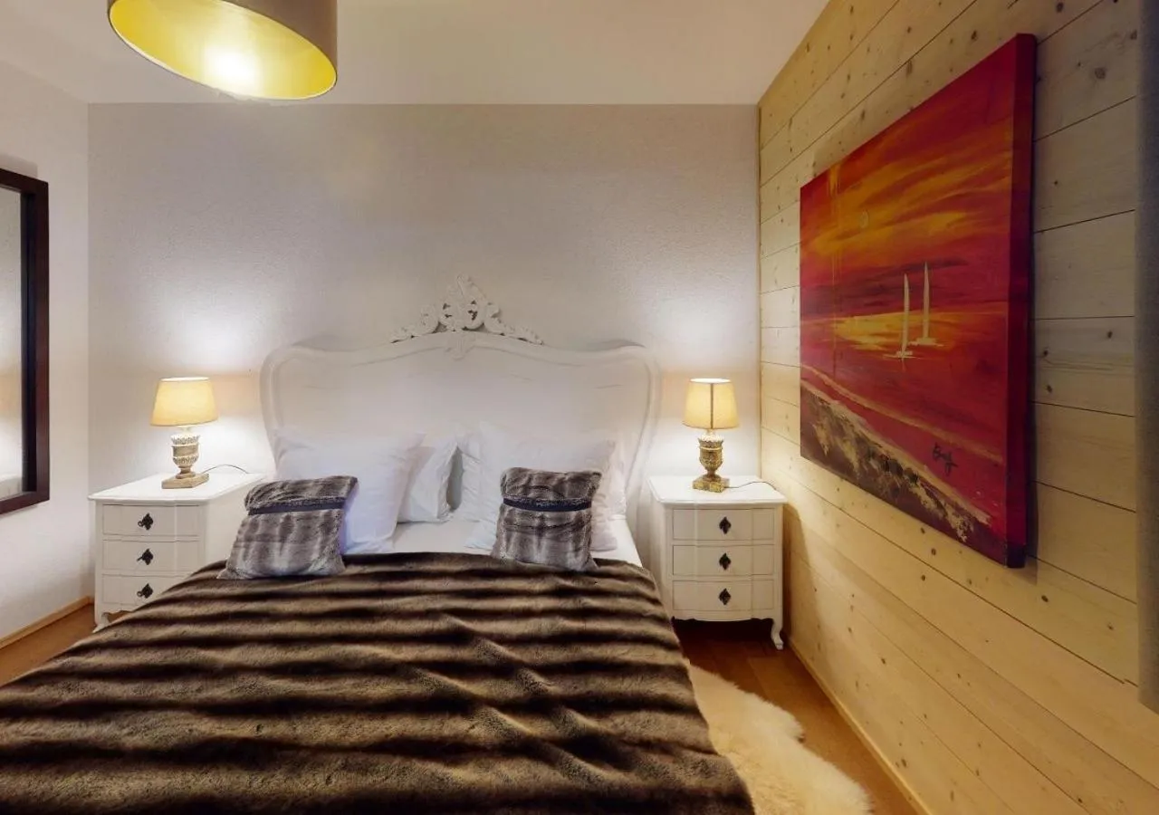 Bedroom in Résidence Cantarella