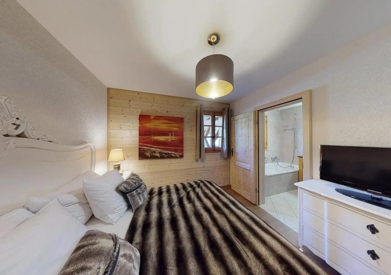 Bedroom in Résidence Cantarella