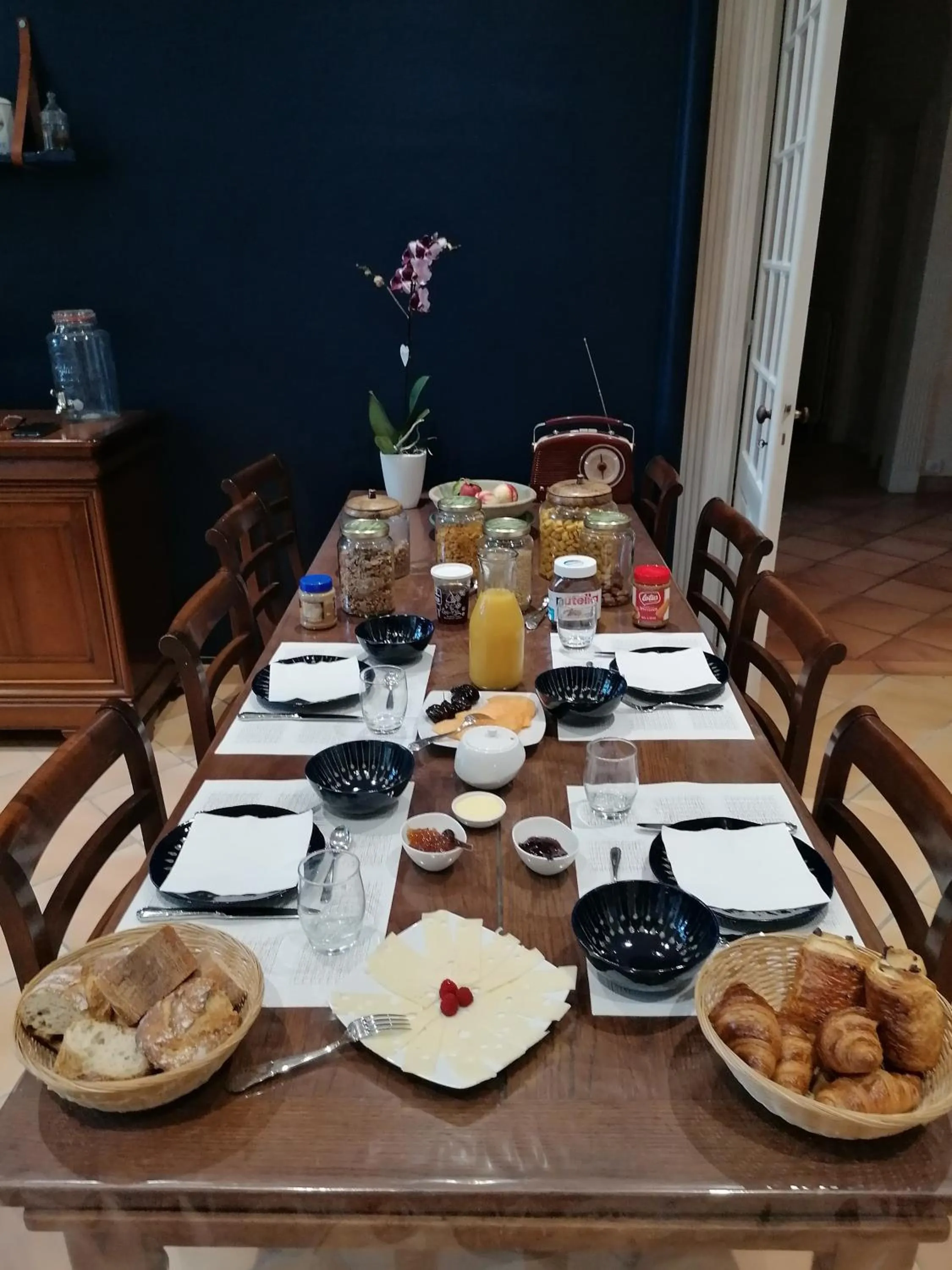 Breakfast in I love Bergerac