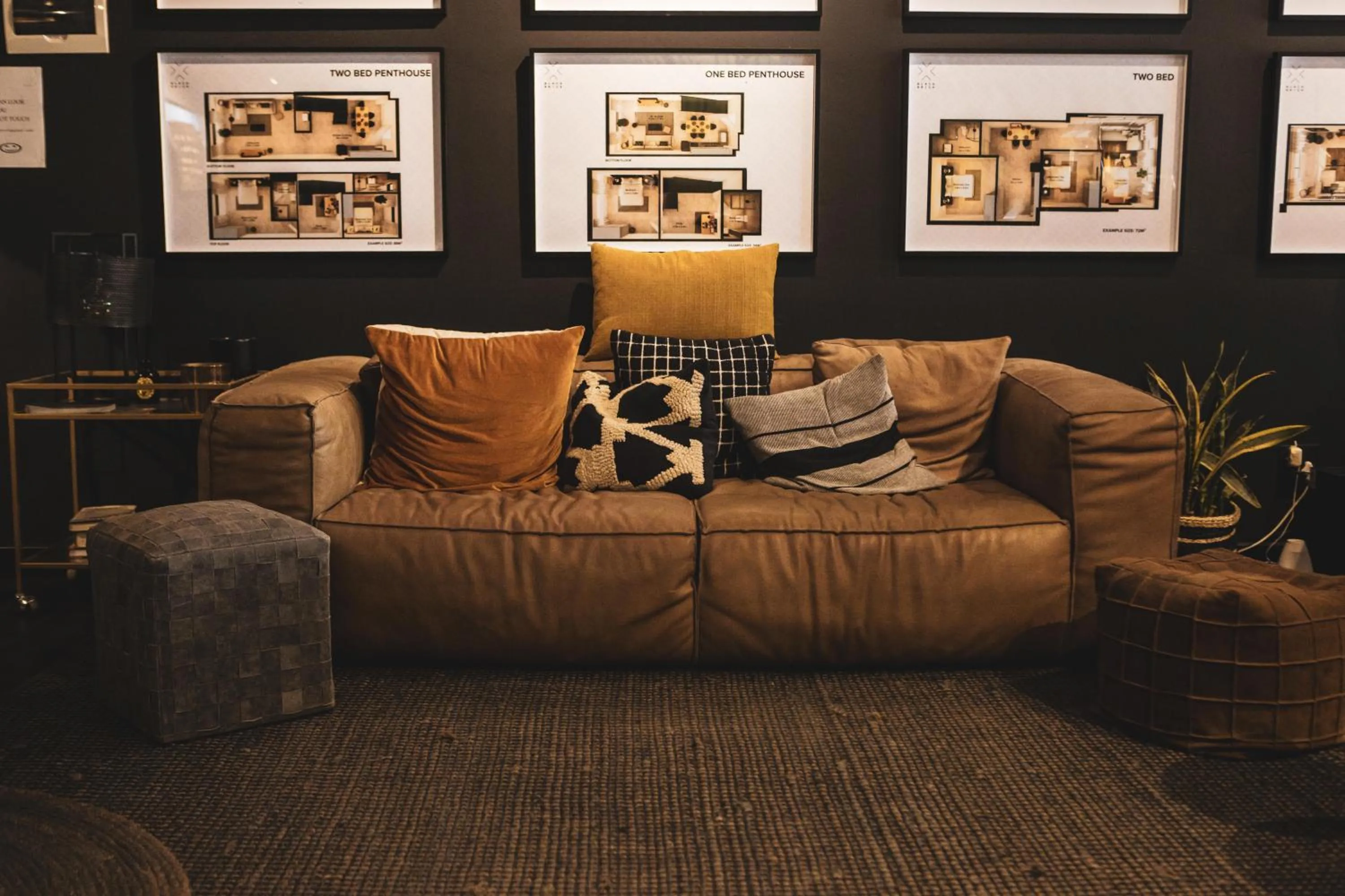 Communal lounge/ TV room in Blackbrick Sandton One