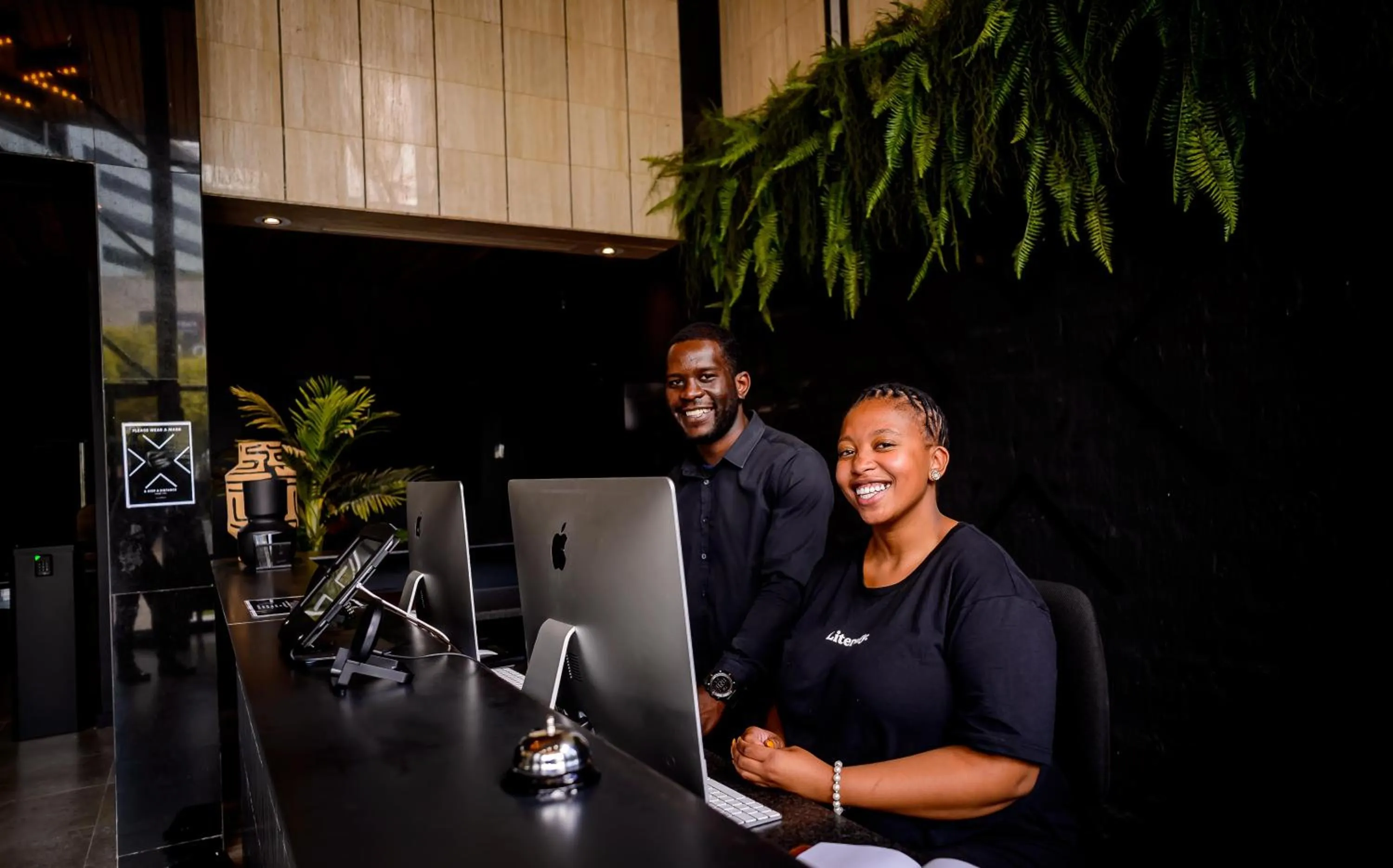 Lobby or reception in Blackbrick Sandton One