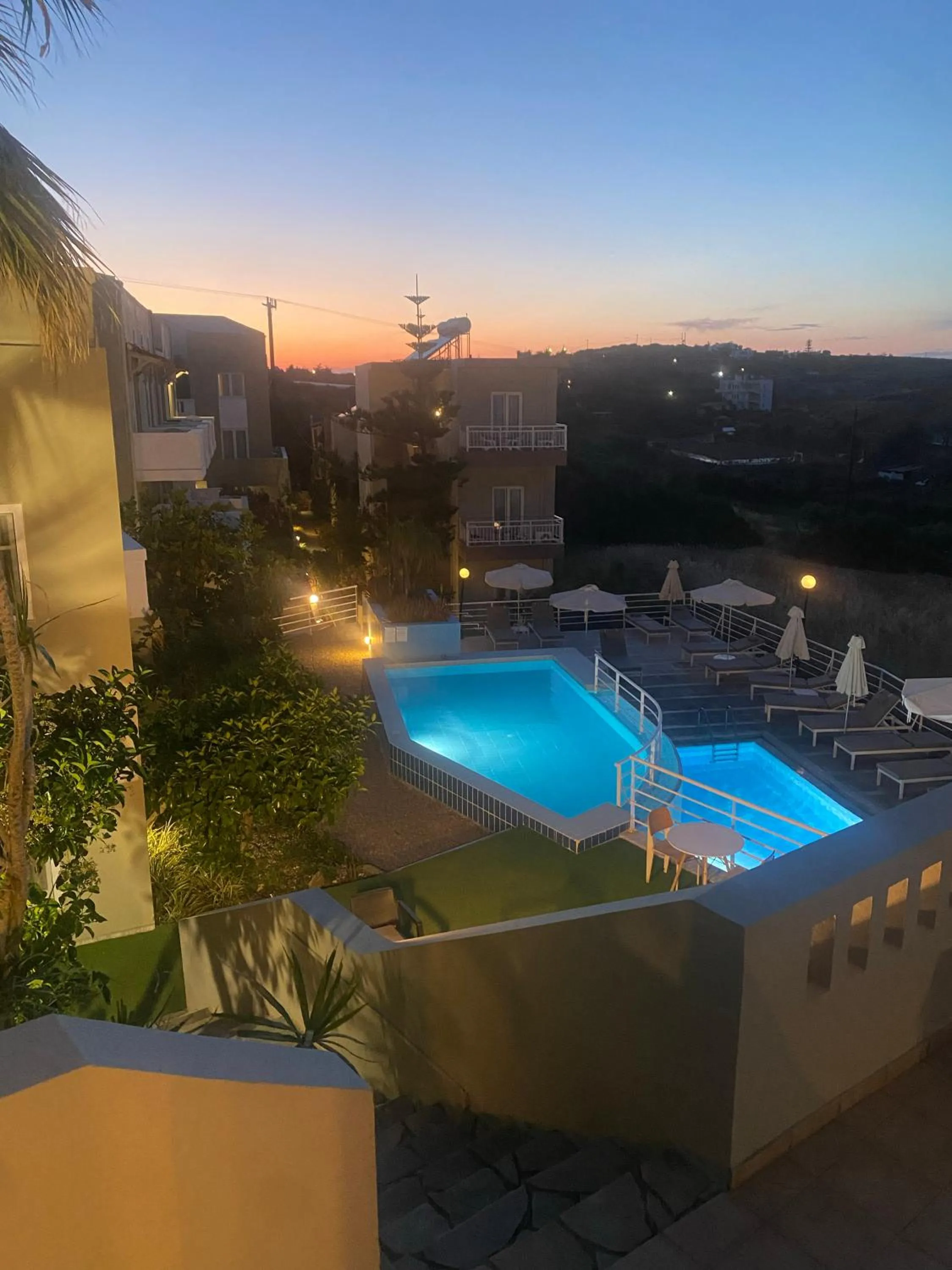 Pool view in Pelagia Bay Hotel