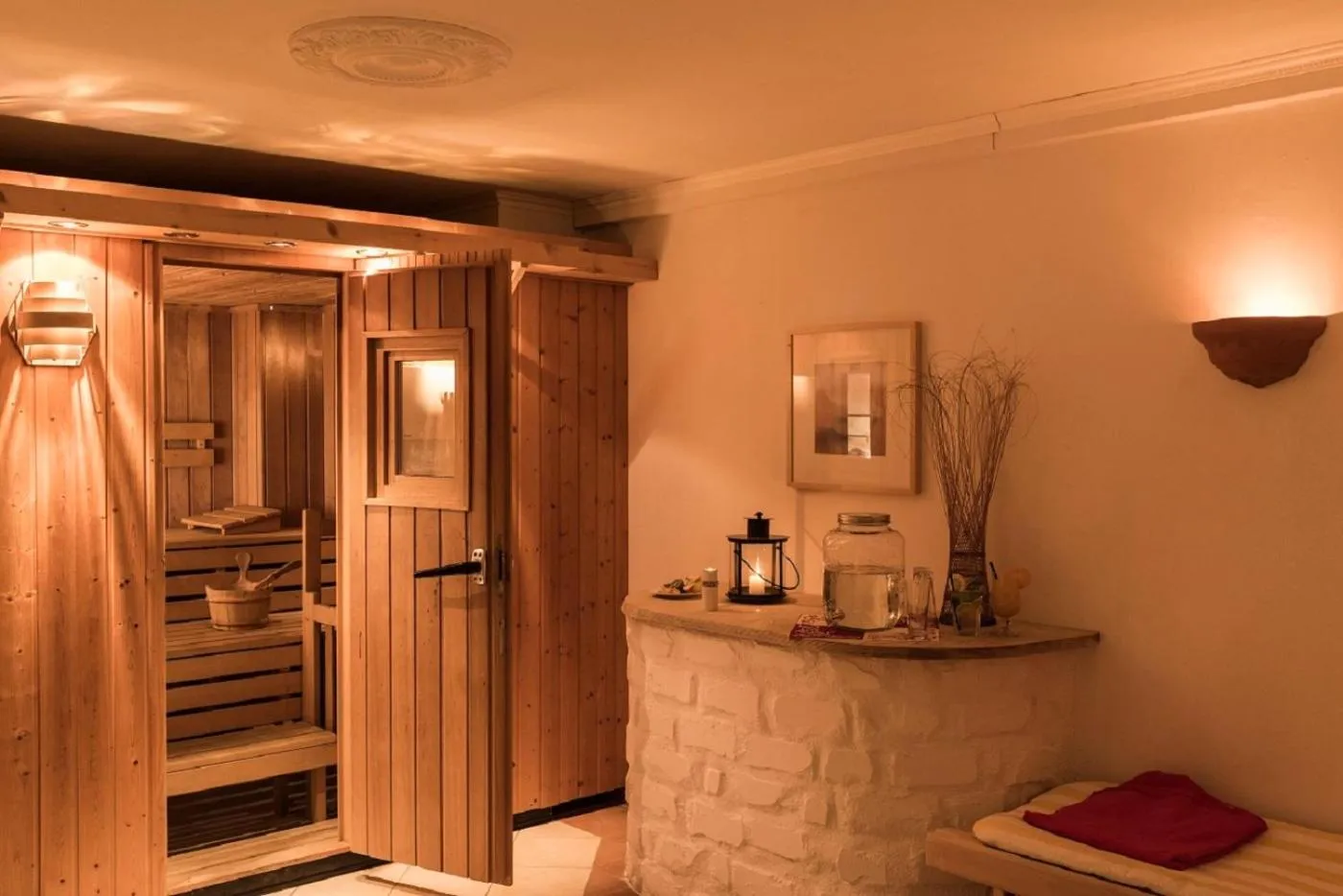 Sauna in Hotel Lindenhof Hubmersberg