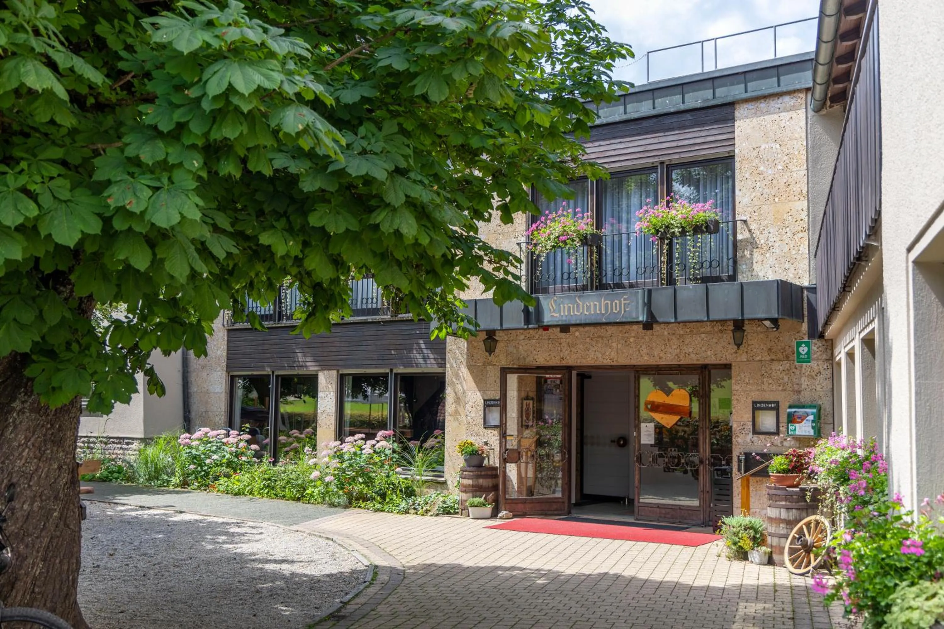 Property building in Hotel Lindenhof Hubmersberg
