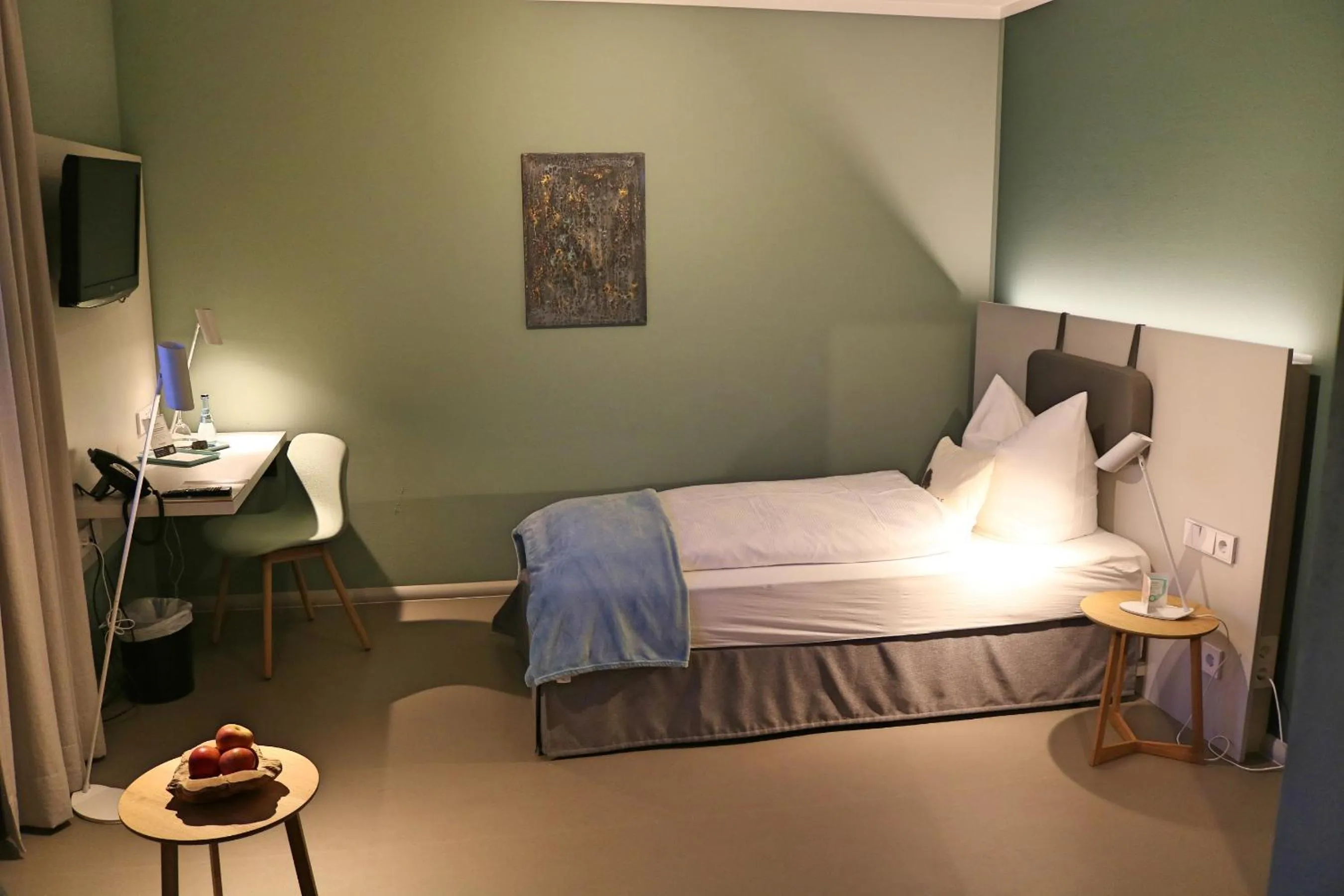 Photo of the whole room, Bed in Hotel Lindenhof Hubmersberg