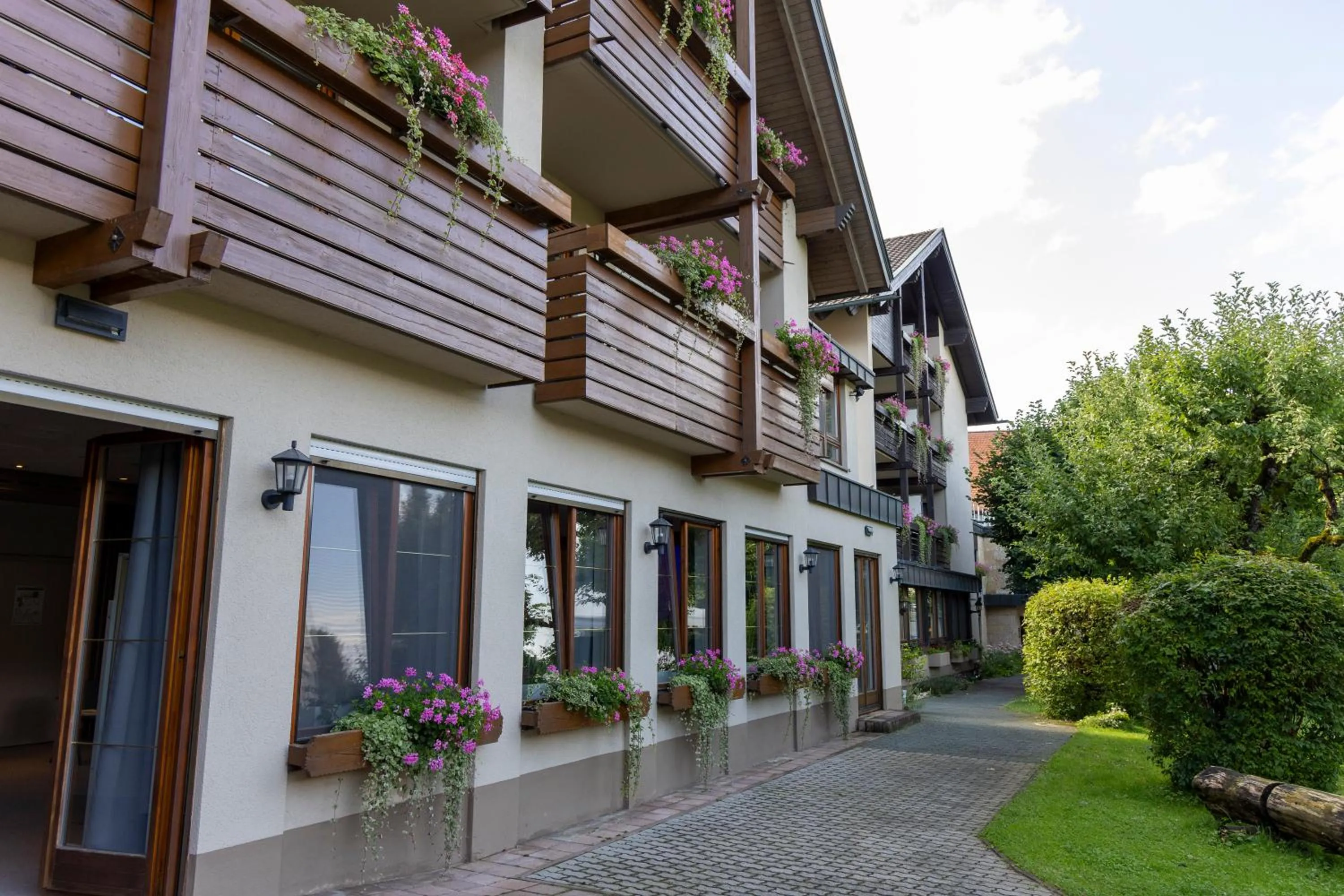 Property building in Hotel Lindenhof Hubmersberg