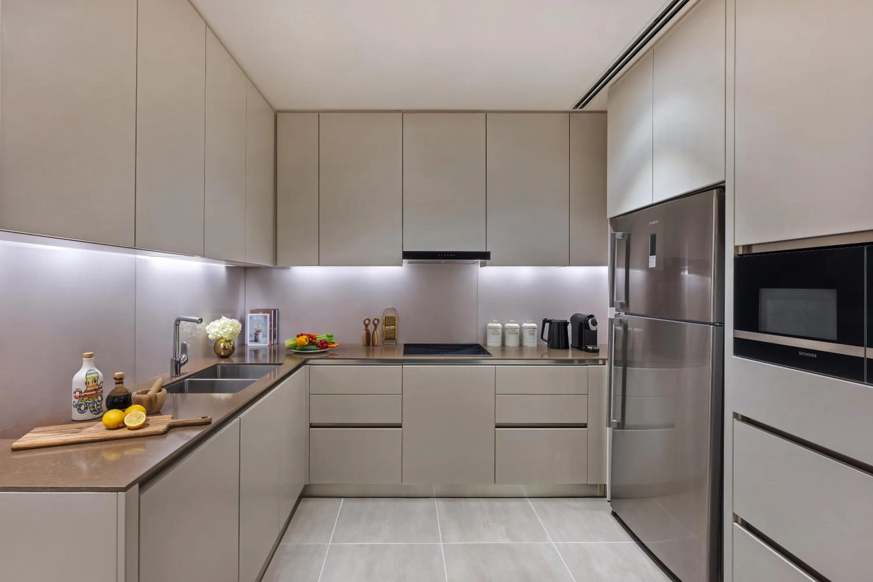 kitchen in Address Beach Resort