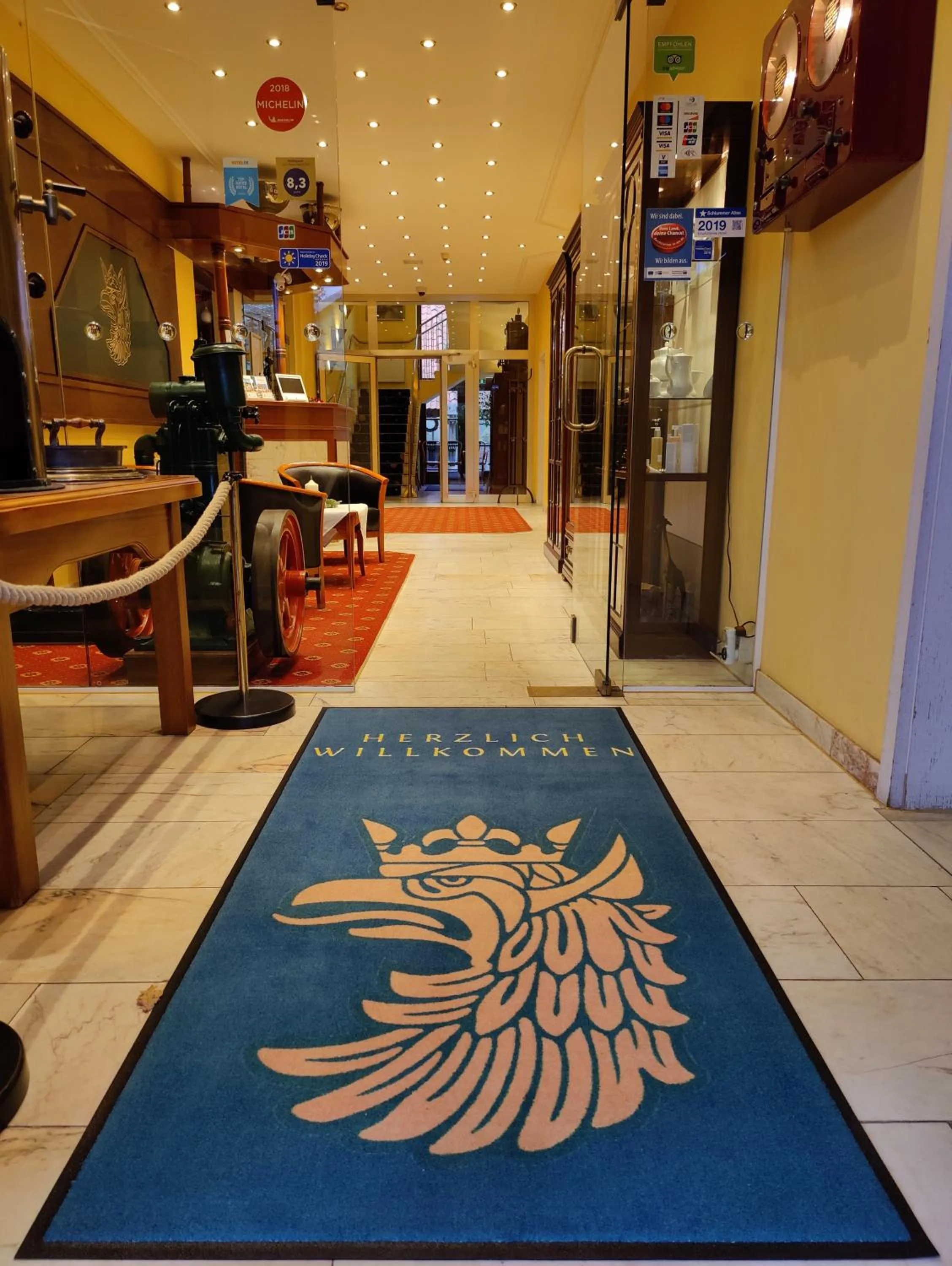 Facade/entrance in Hotel Stettiner Hof