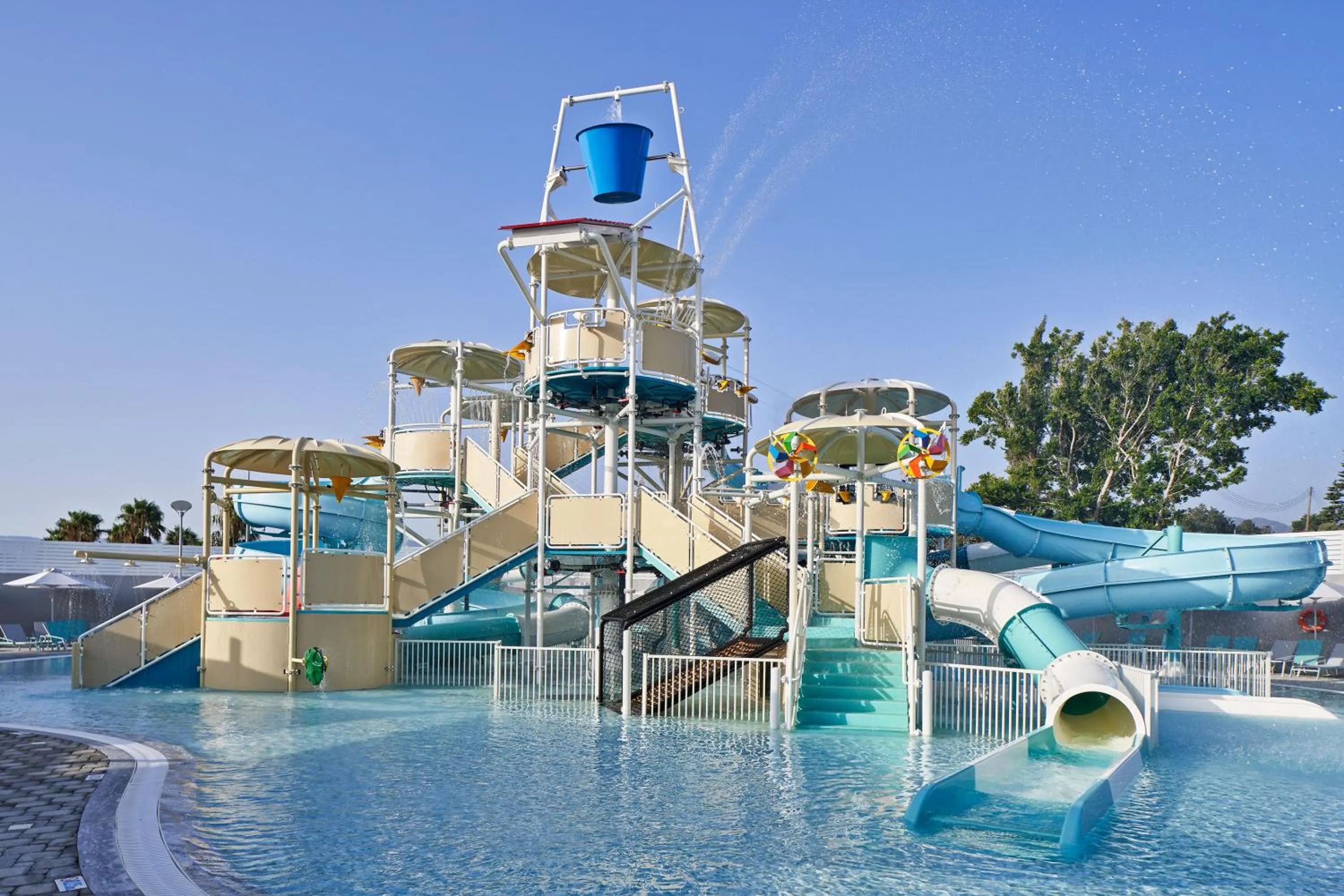 Aqua park in Atlantica Mare Village Paphos