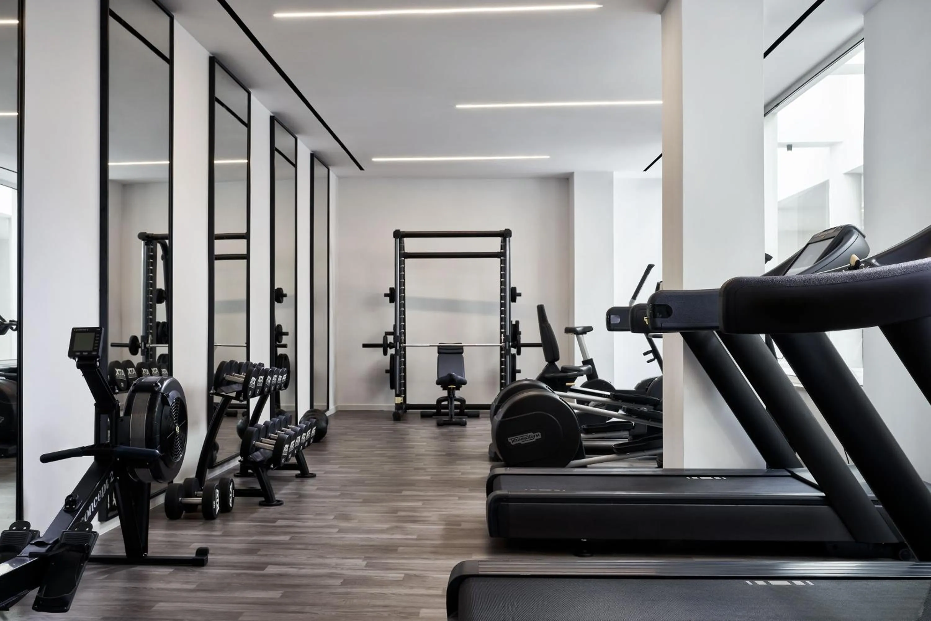 Fitness centre/facilities in Atlantica Mare Village Paphos