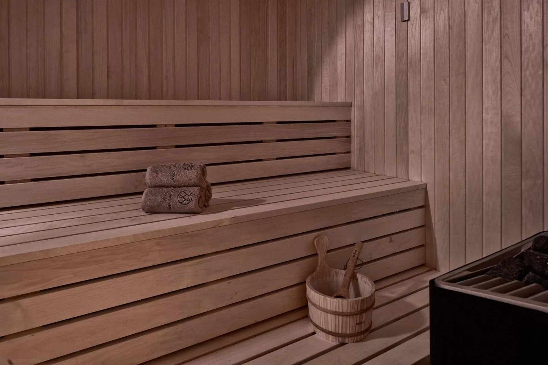 Sauna in Atlantica Mare Village Paphos