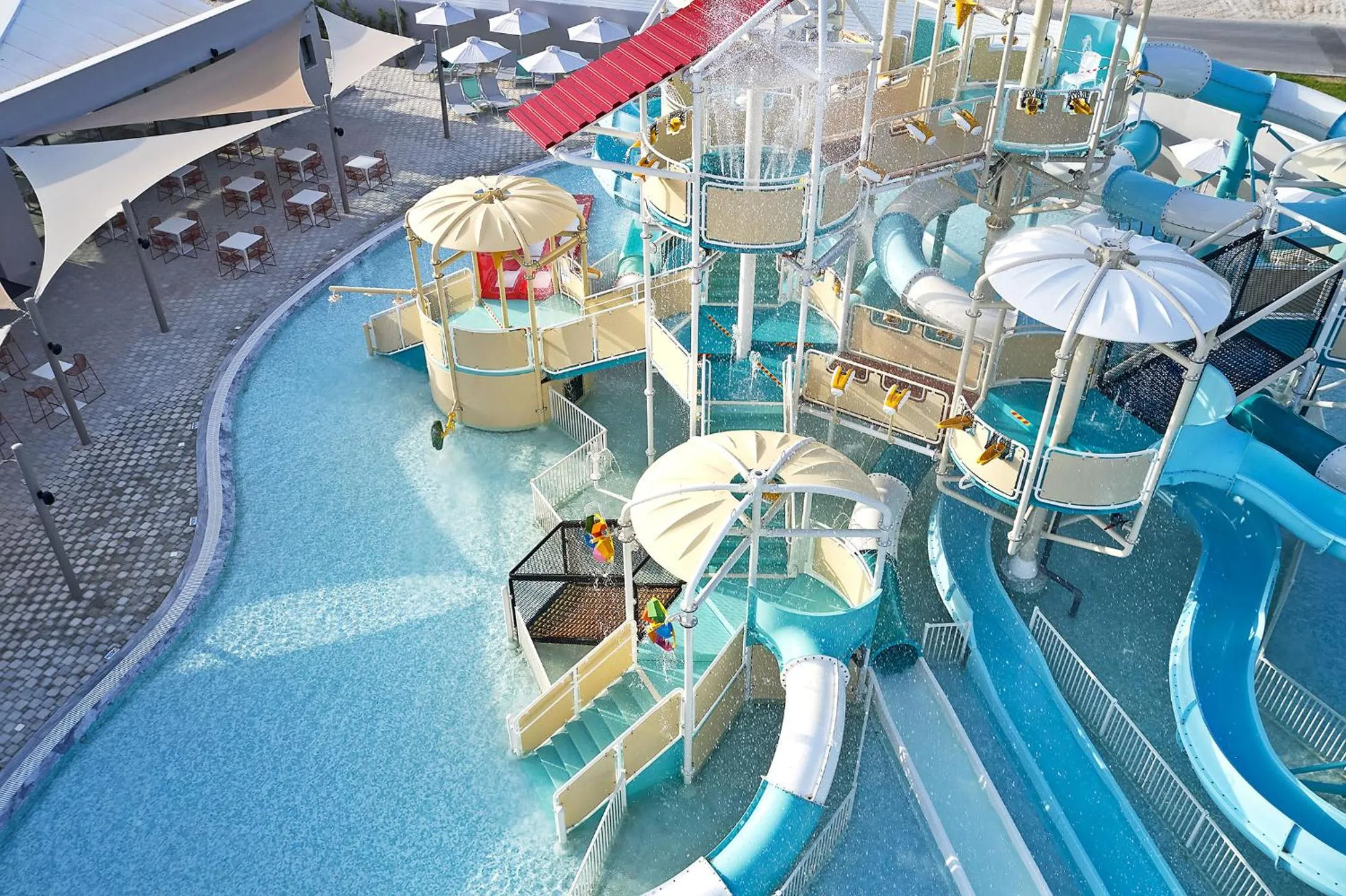 Aqua park in Atlantica Mare Village Paphos