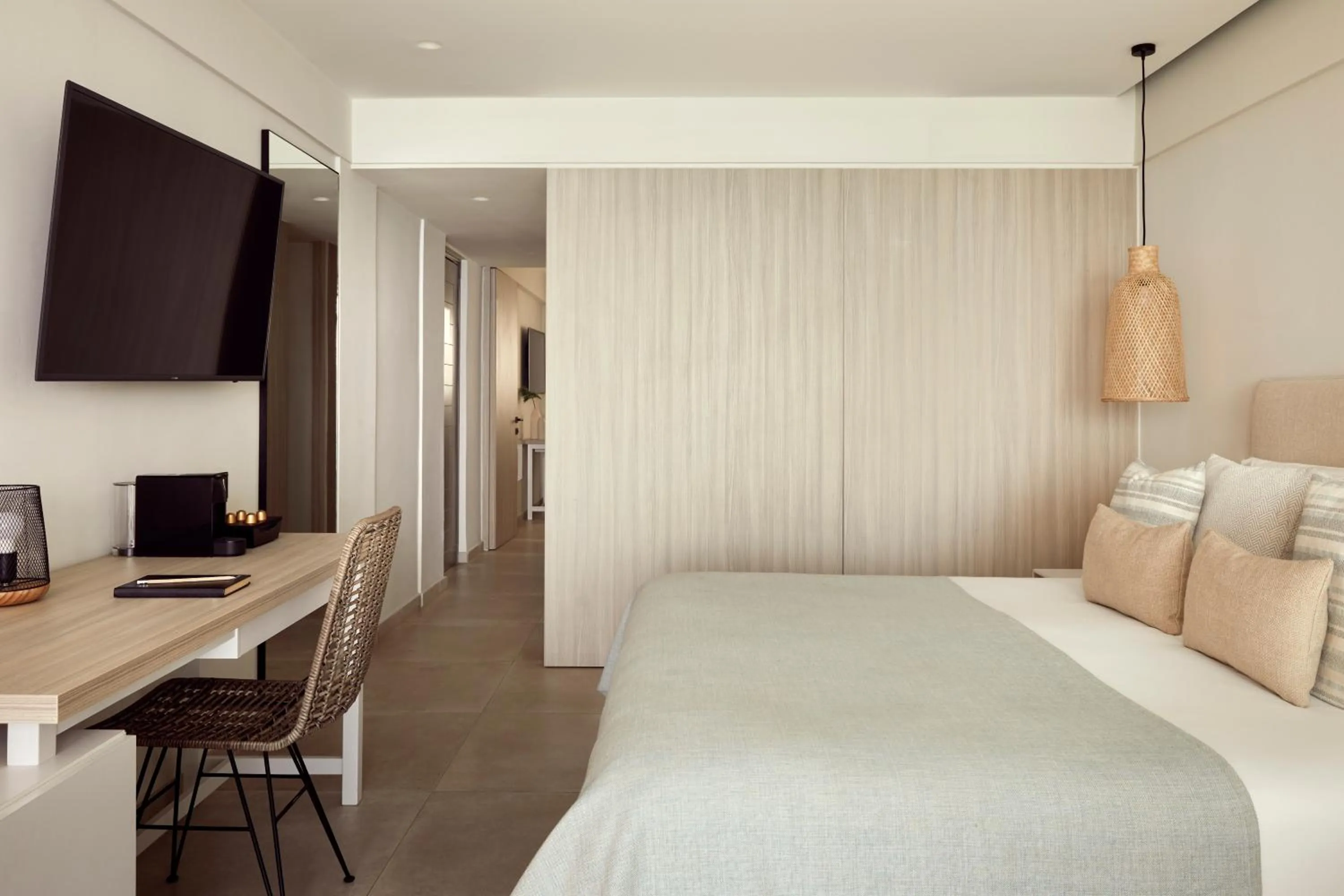 Bedroom, Bed in Atlantica Mare Village Paphos