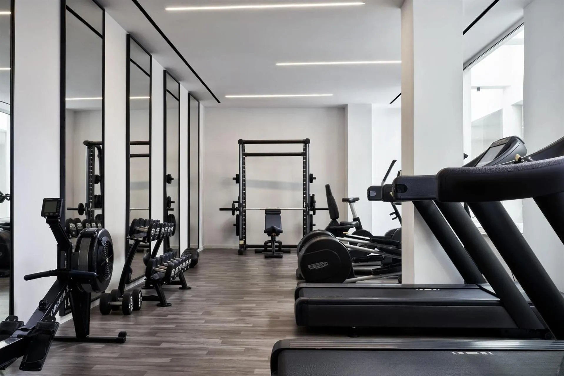 Fitness centre/facilities in Atlantica Mare Village Paphos
