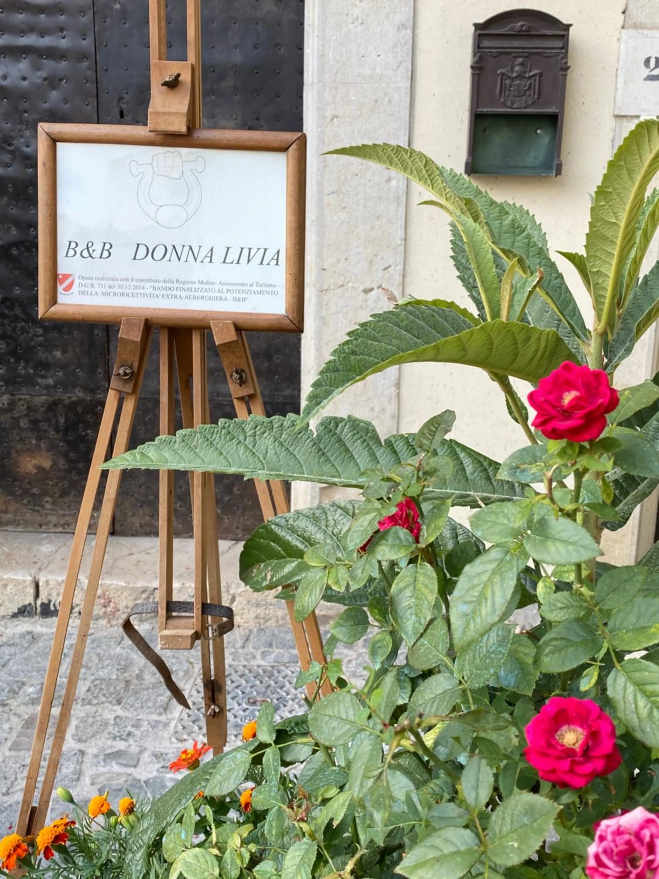 Facade/entrance in B&B Donna Livia