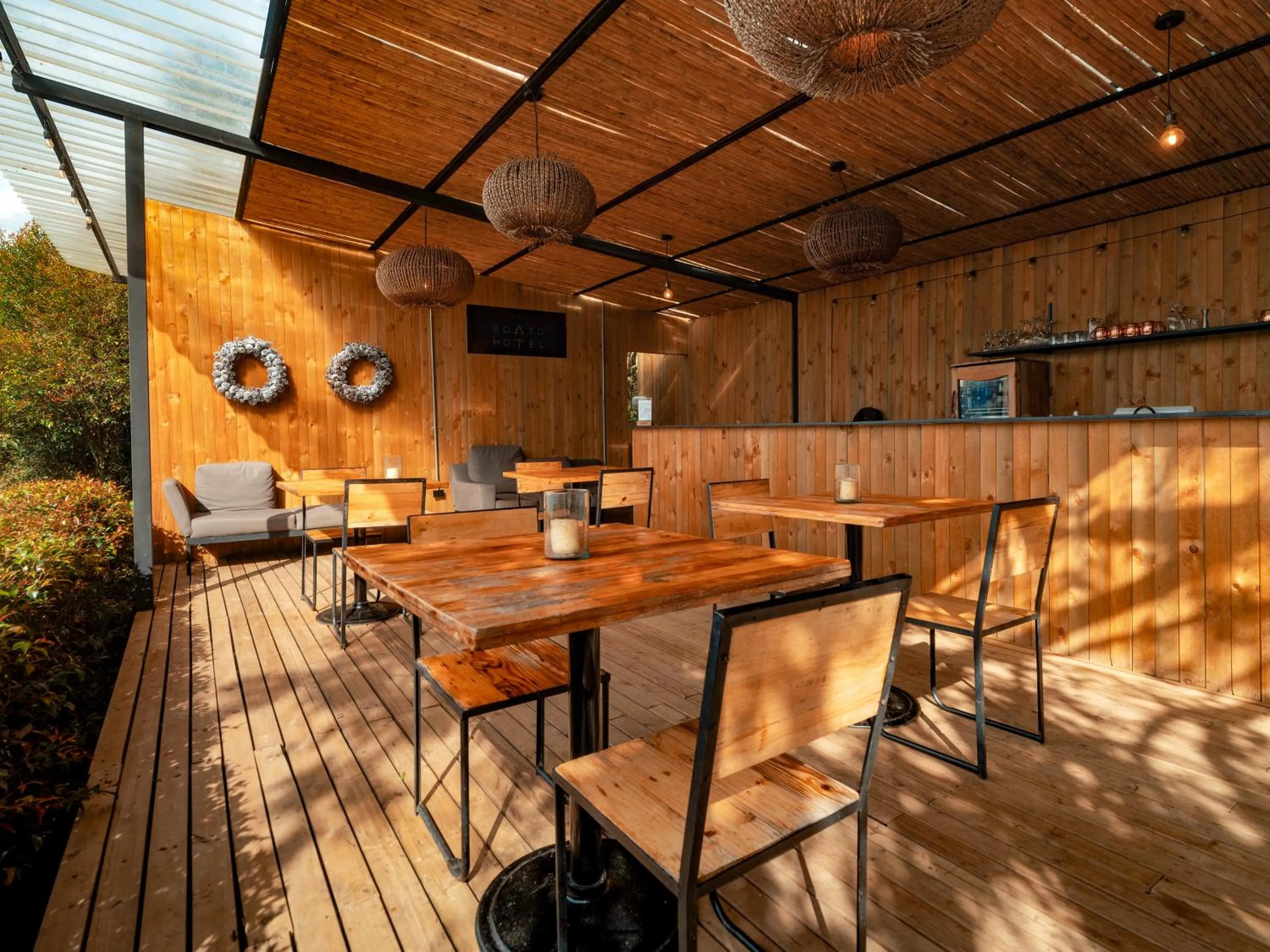 Seating area in The Boato Hotel