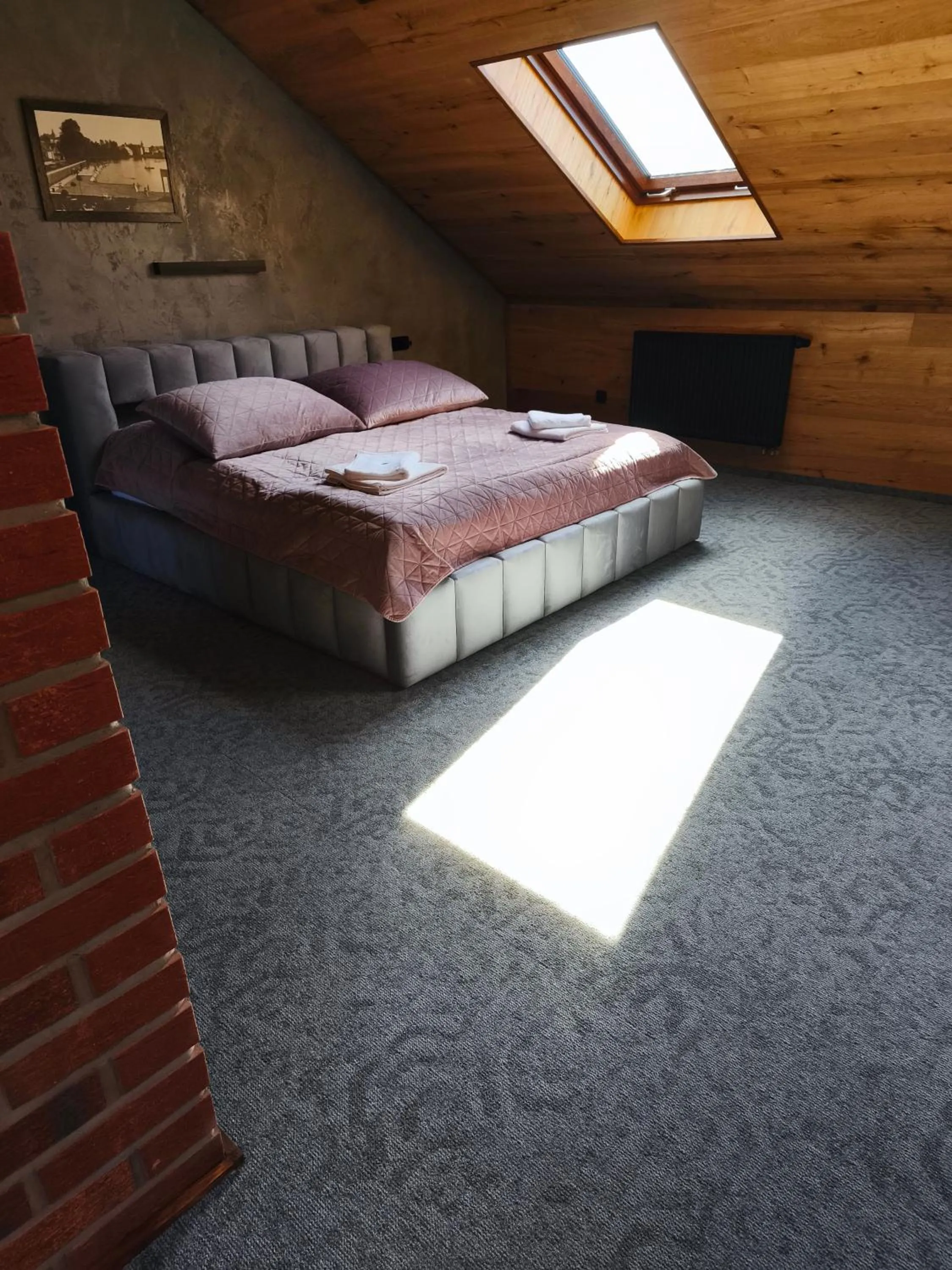 Bed in Hotel U Valdické brány