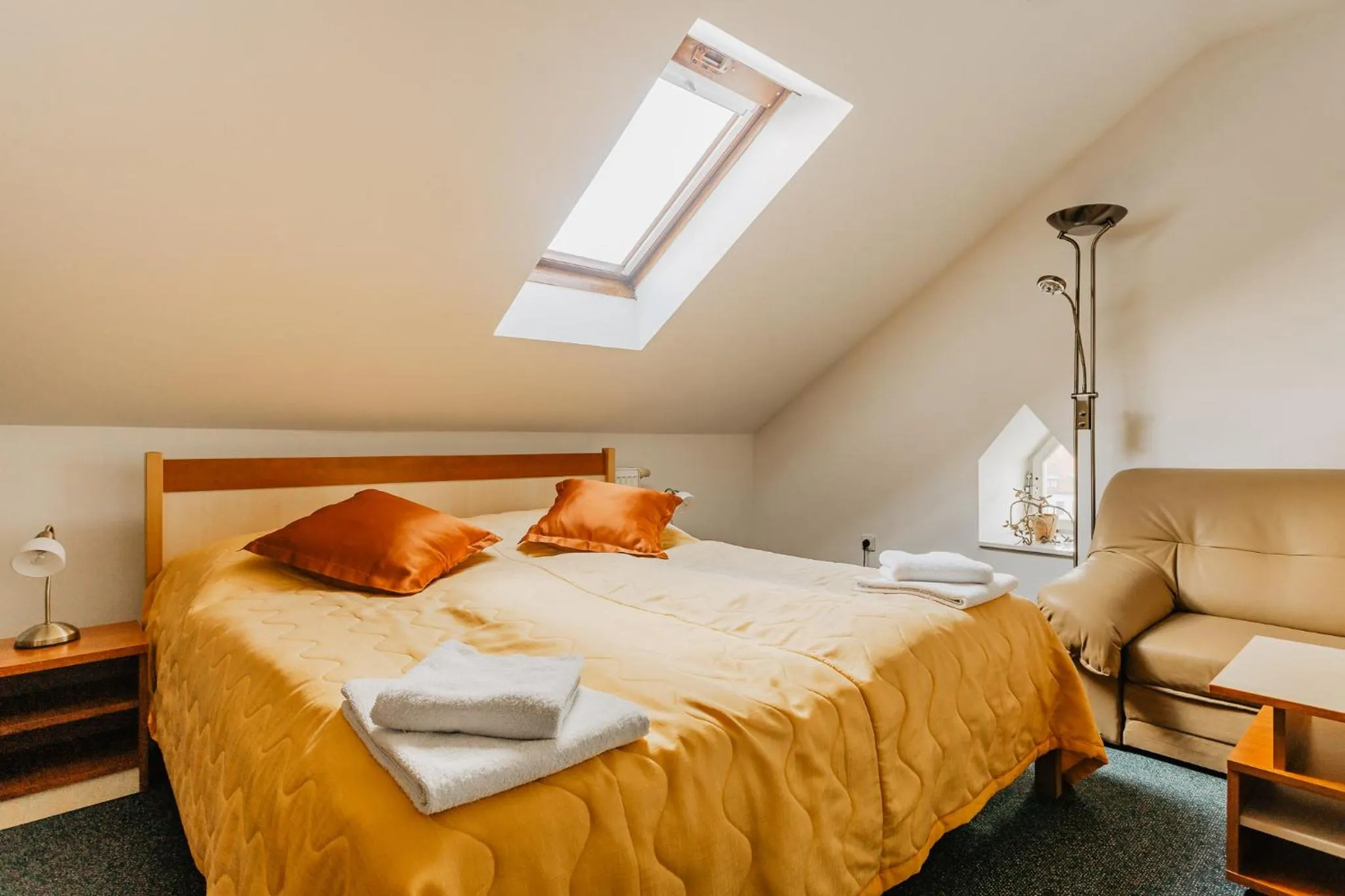 Bed in Hotel U Valdické brány