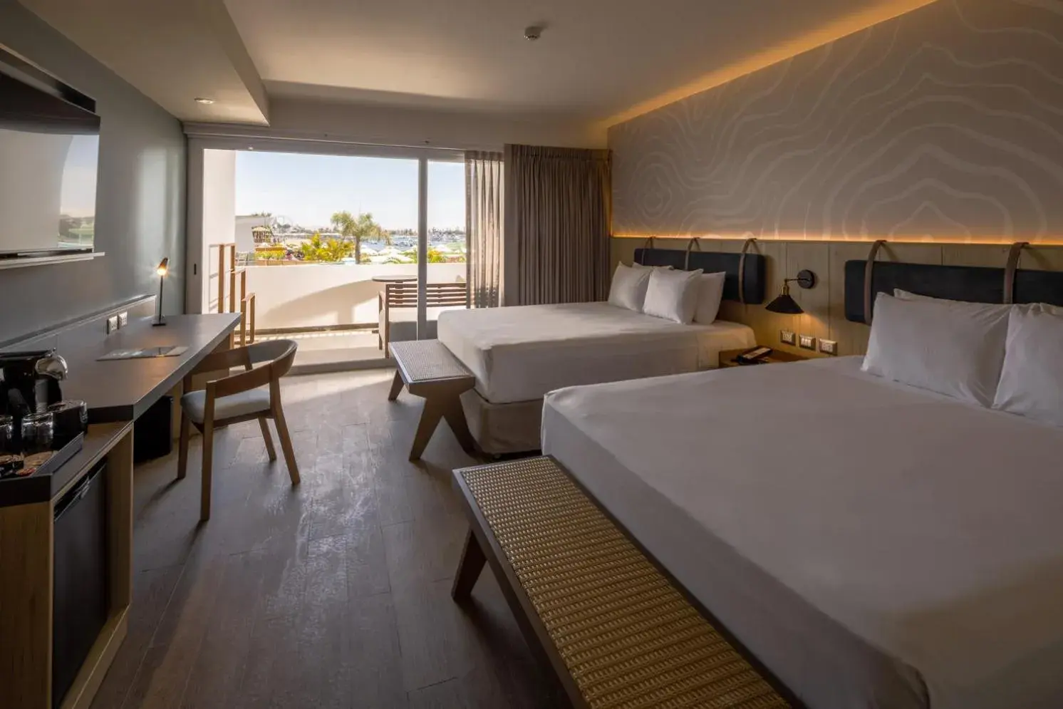 Deluxe Room with Two Queen Beds & Garden View in Aranwa Paracas Resort & Spa Deluxe Room with Two Queen Beds & Garden View in Aranwa Paracas Resort & Spa