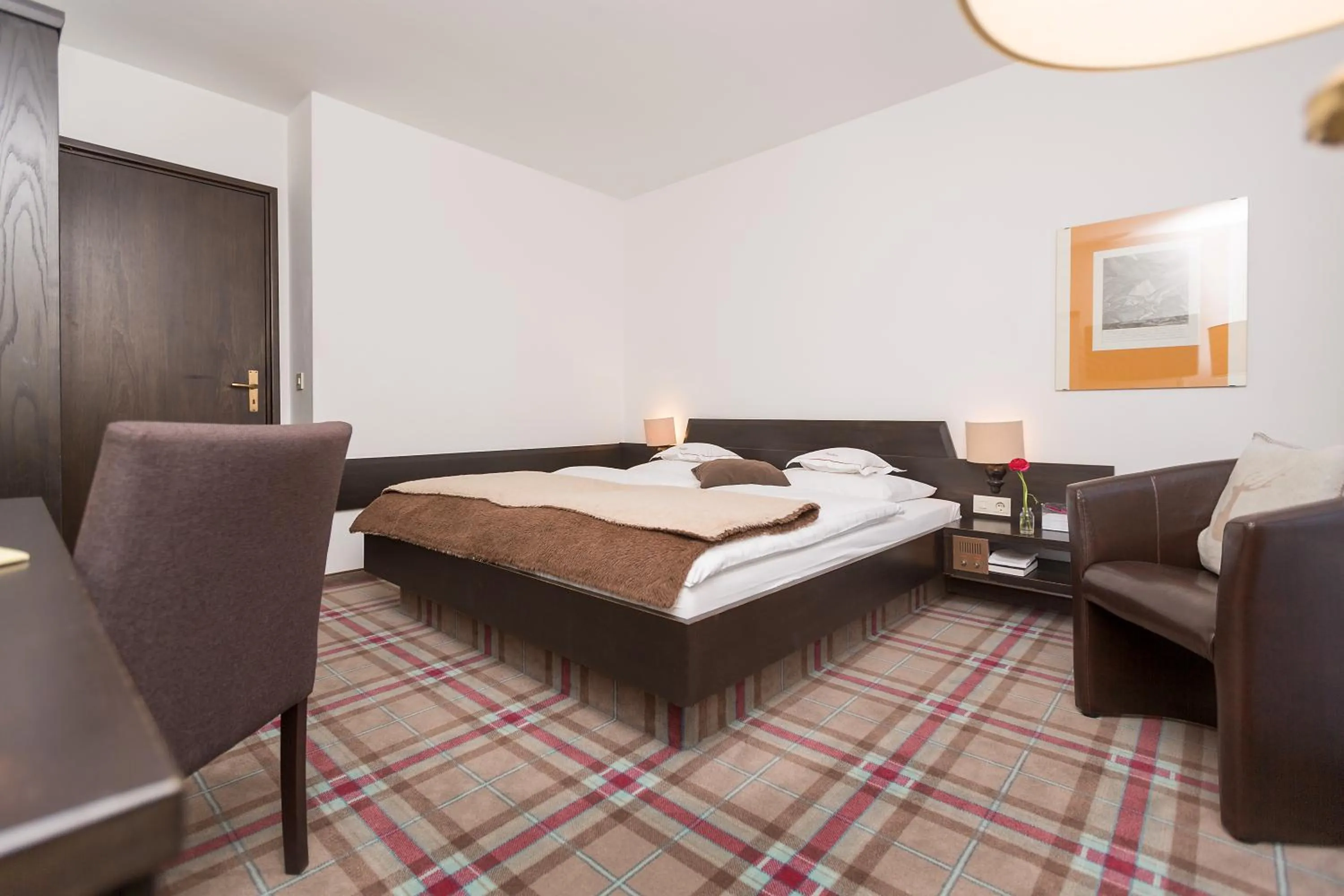 Bedroom, Bed in Hotel Alpenhof Postillion