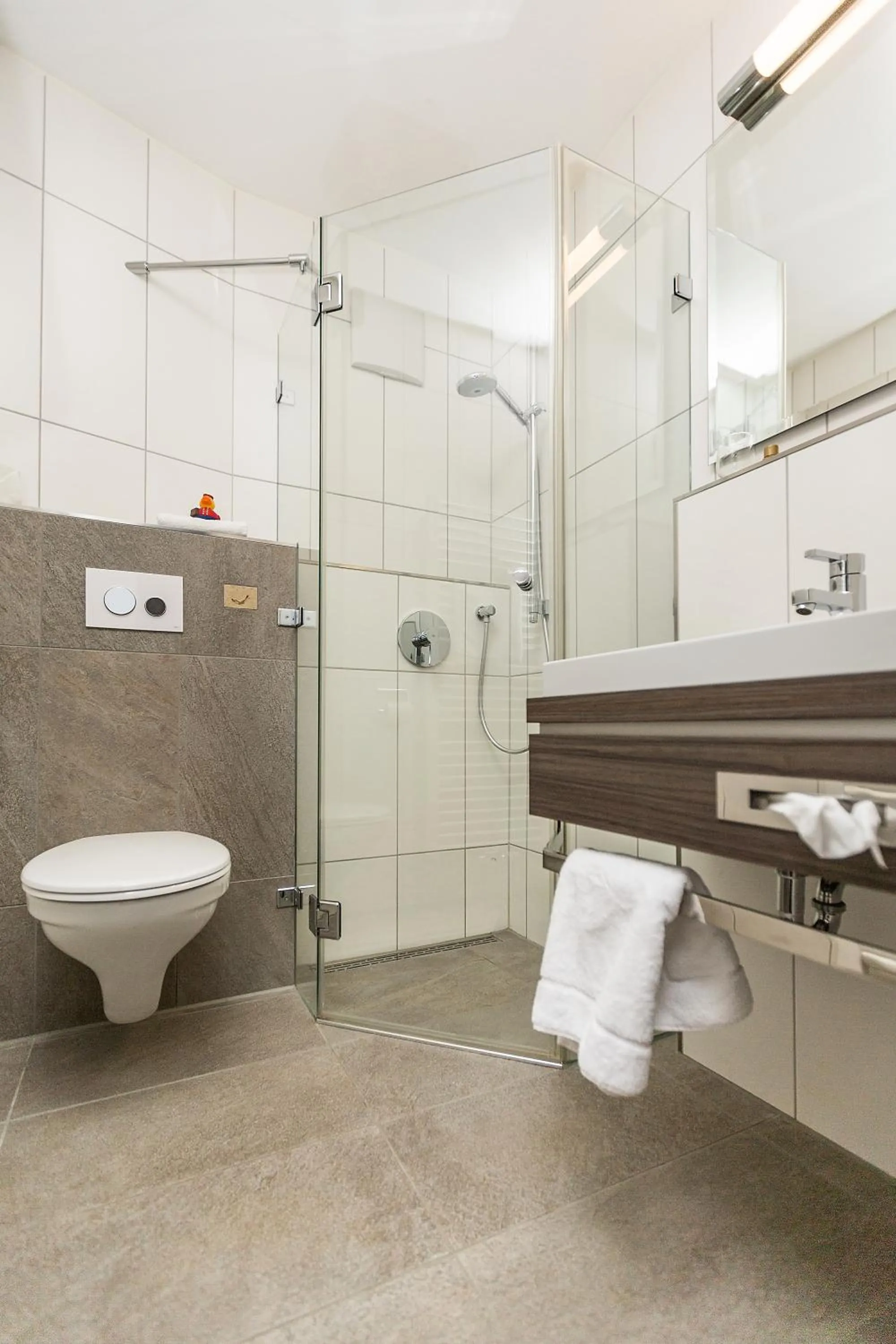 Bathroom in Hotel Alpenhof Postillion