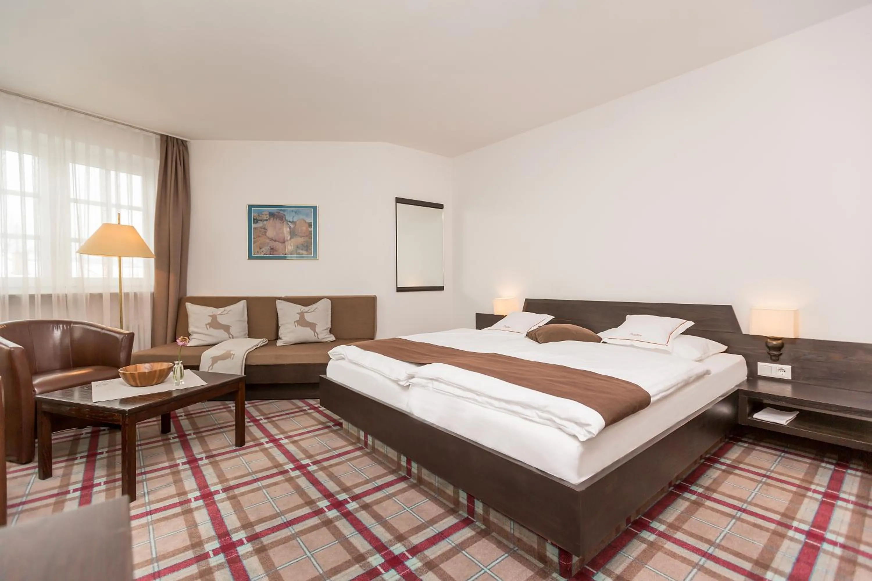 Bedroom, Bed in Hotel Alpenhof Postillion