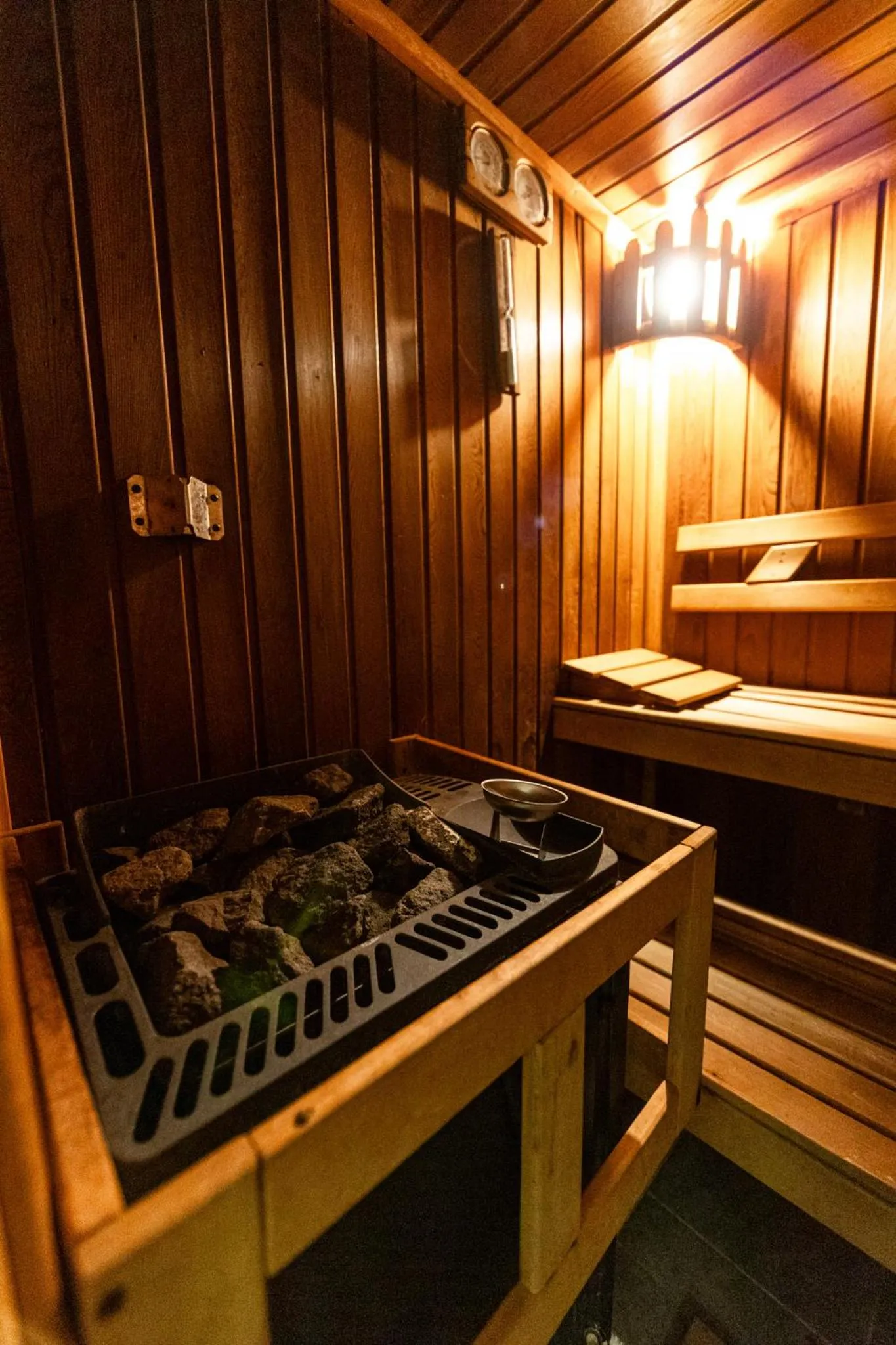 Sauna in Resort EuroPark Fundata