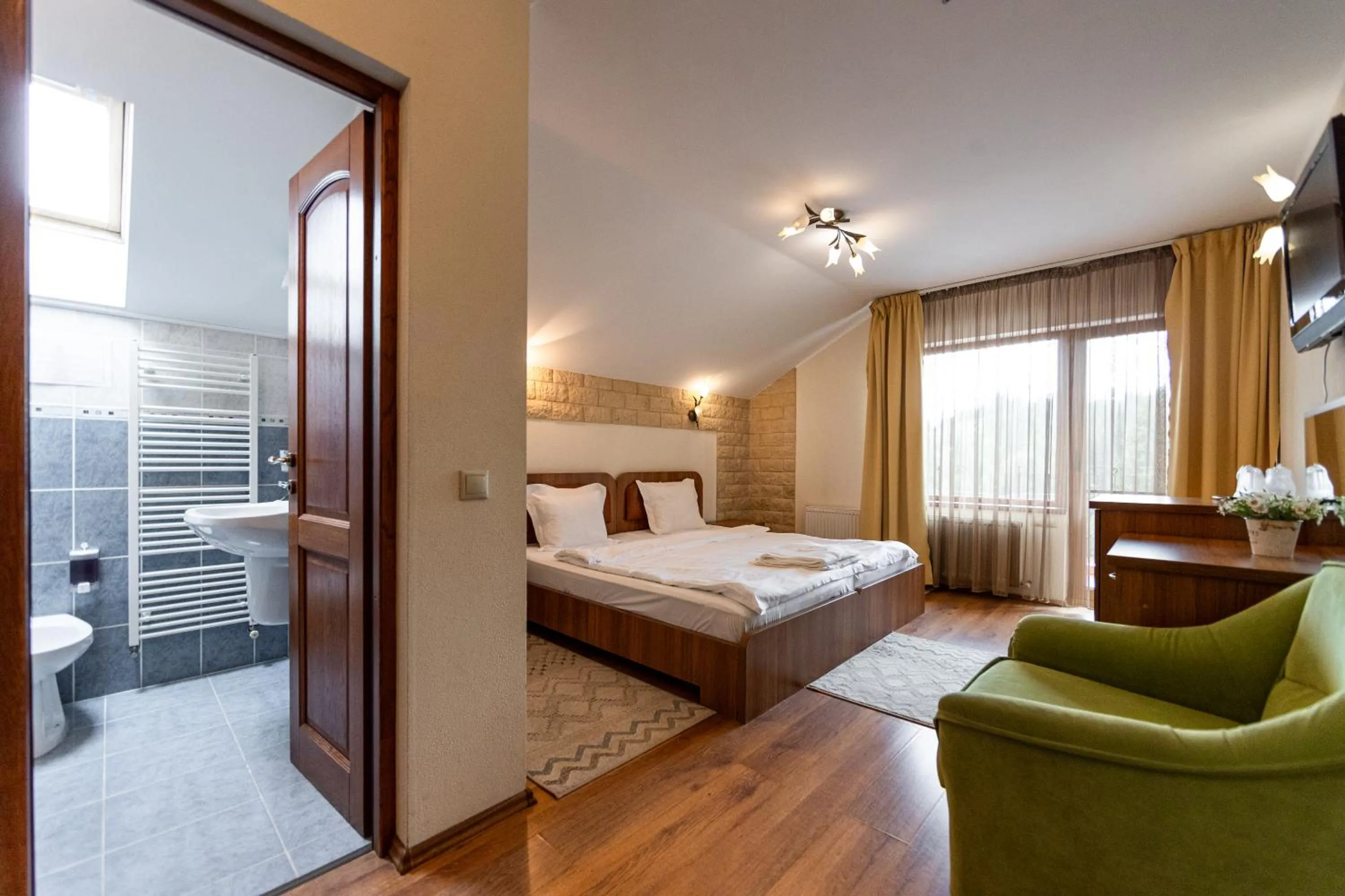 Bed in Resort EuroPark Fundata