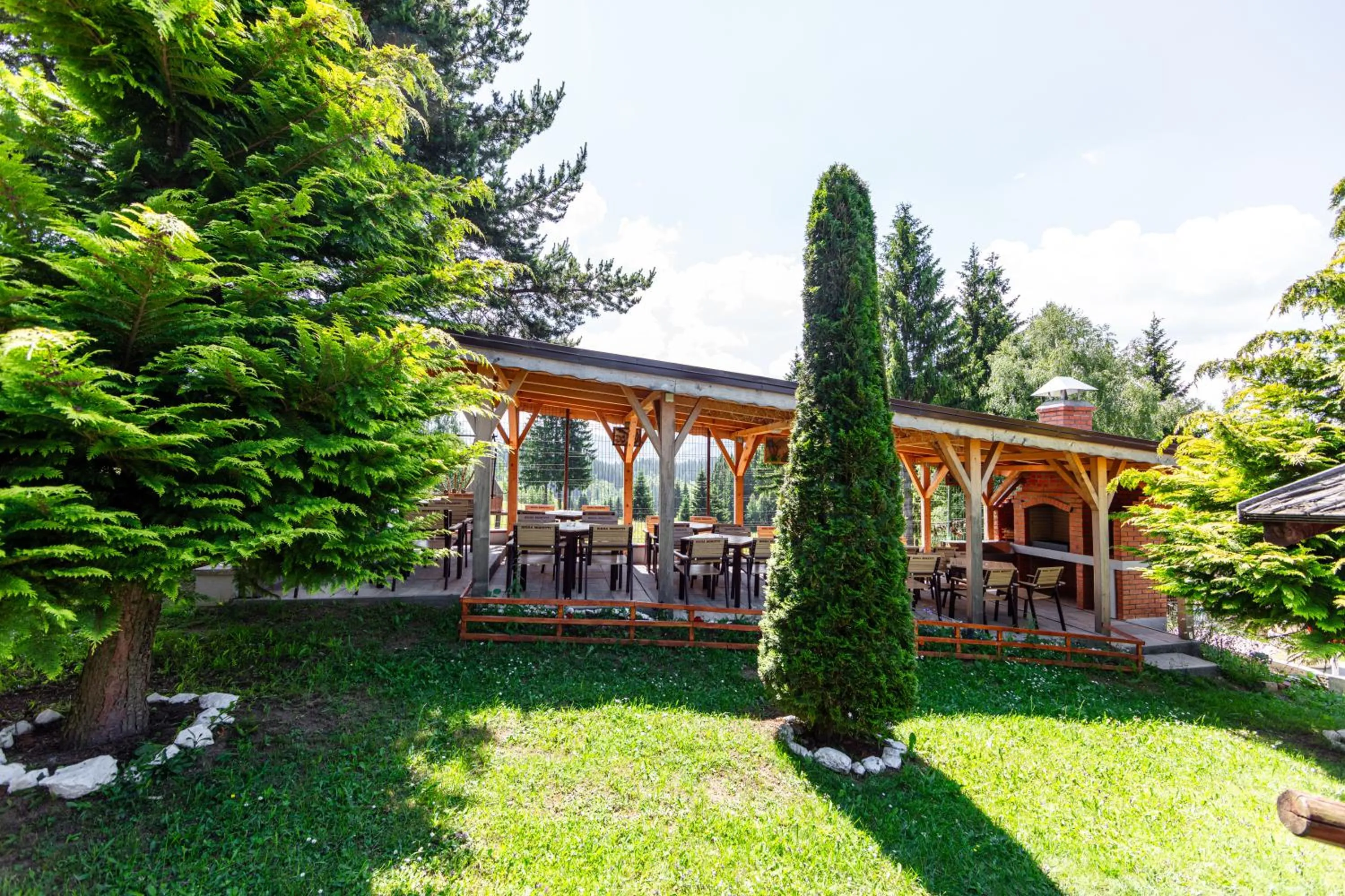 Balcony/Terrace in Resort EuroPark Fundata