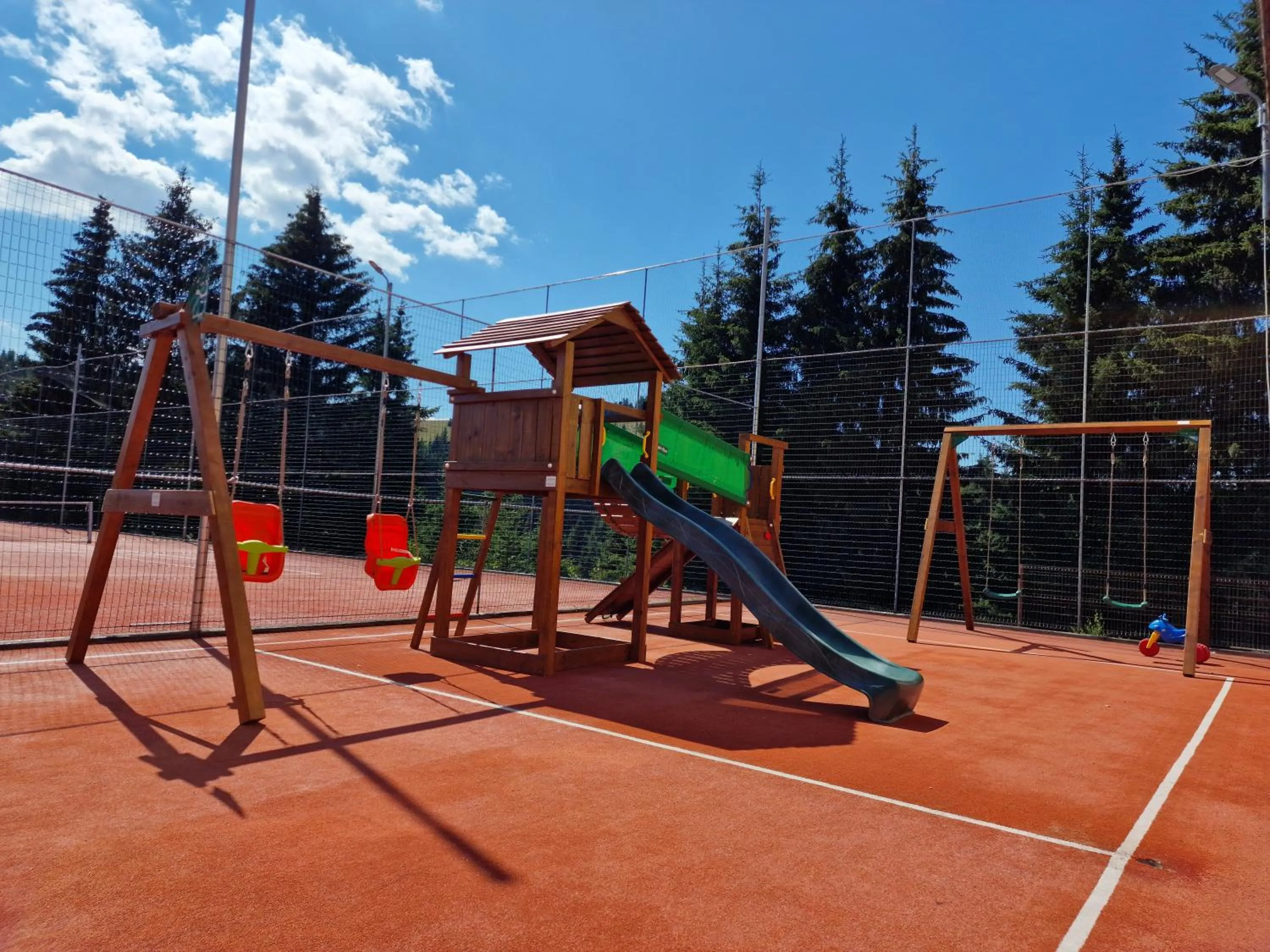 Children play ground in Resort EuroPark Fundata