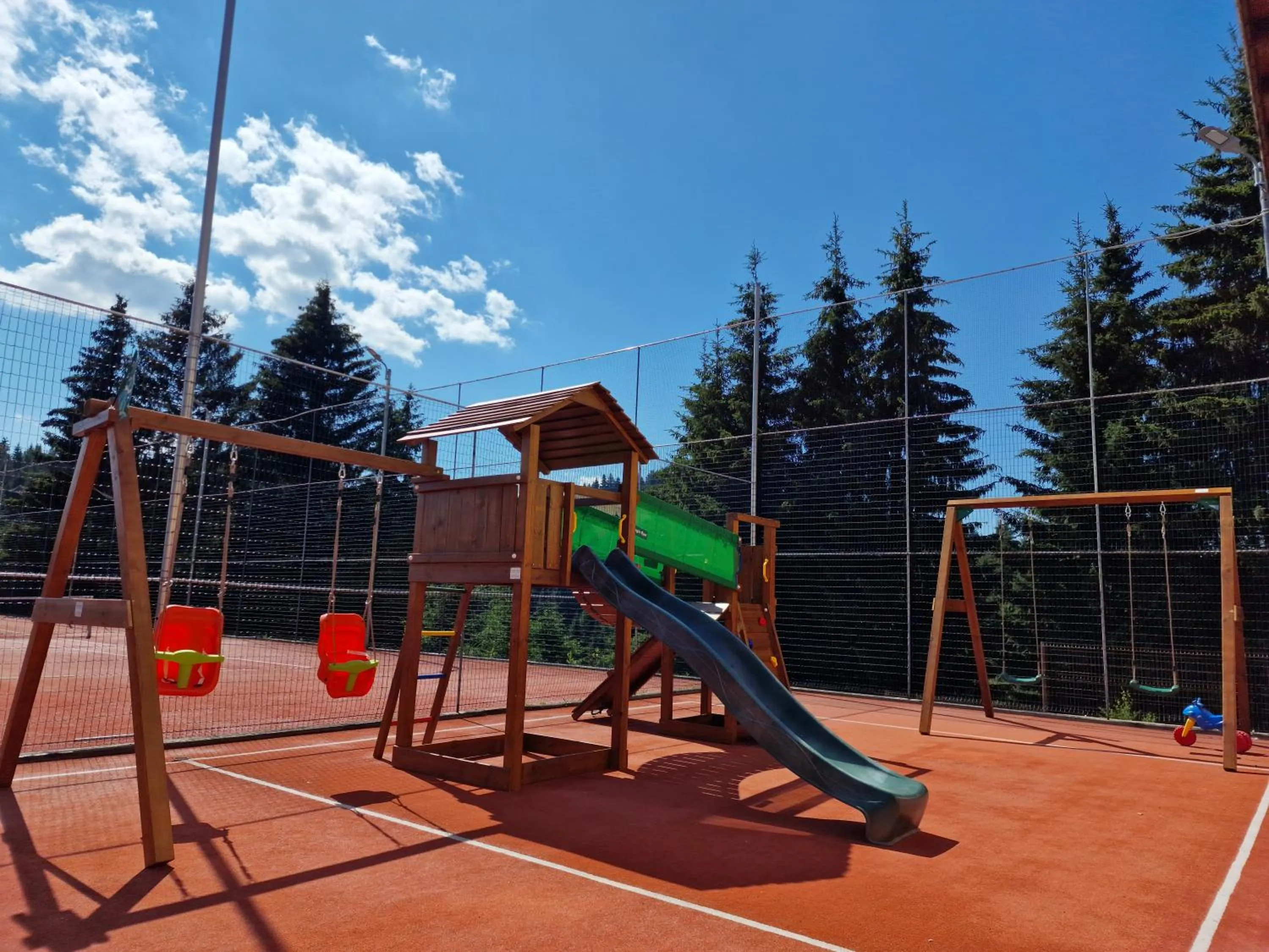 Children play ground in Resort EuroPark Fundata