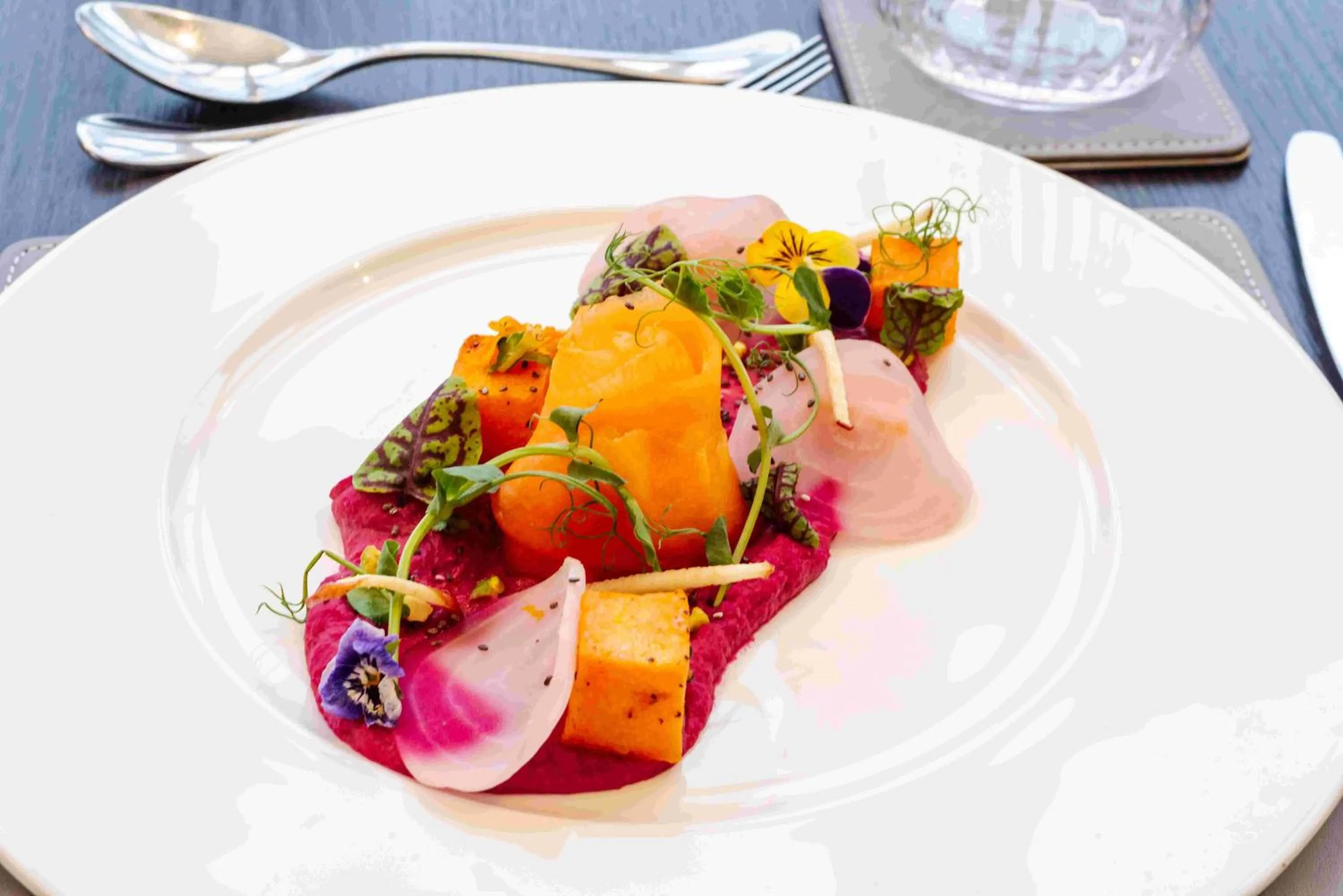 Food and drinks in Horsted Place Hotel