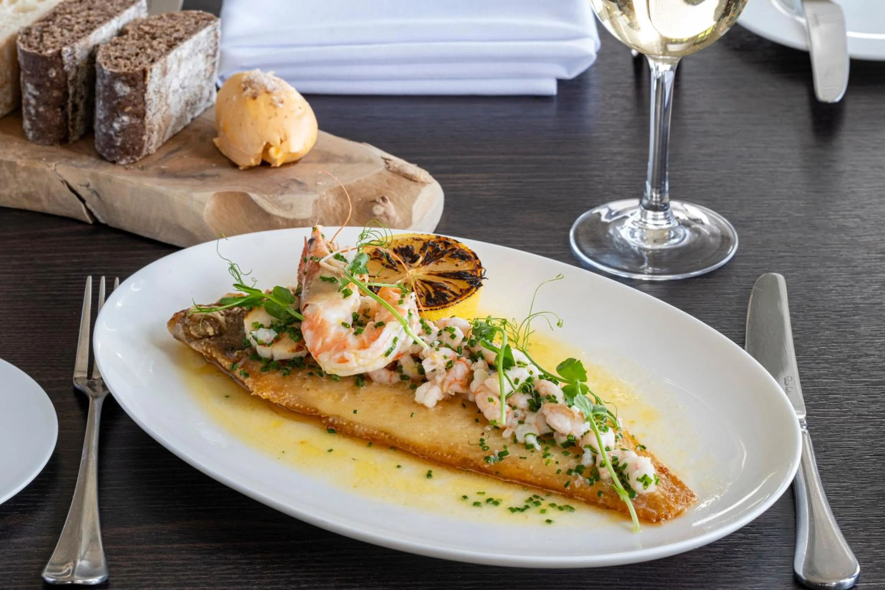 Food close-up in Horsted Place Hotel