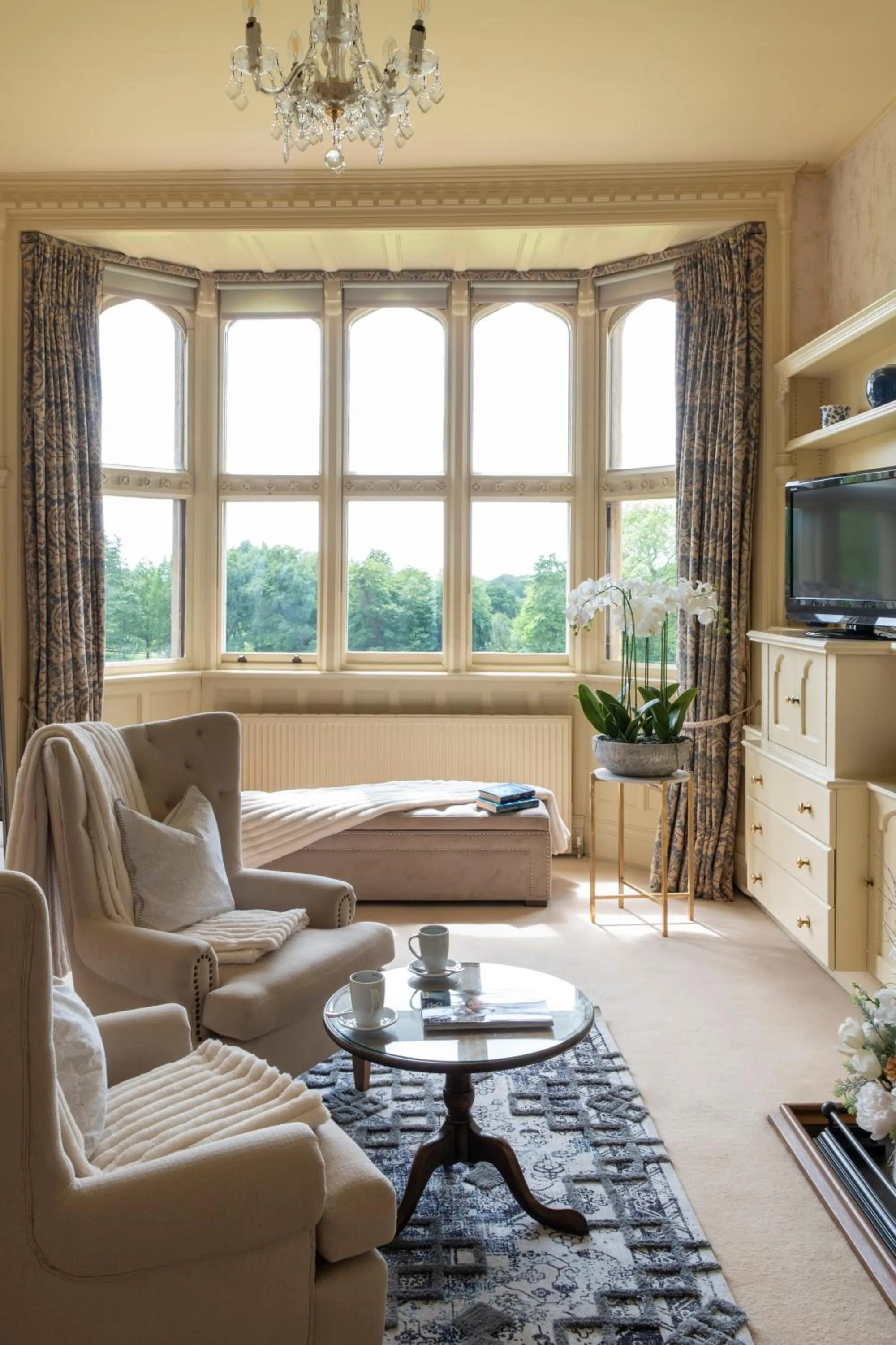 Bedroom in Horsted Place Hotel