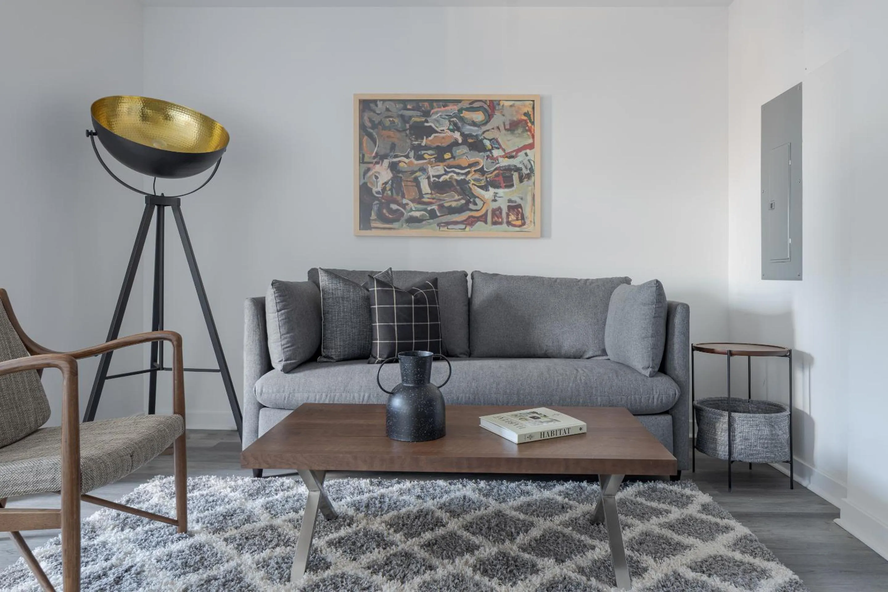 Living room in Sonder 655 Lofts
