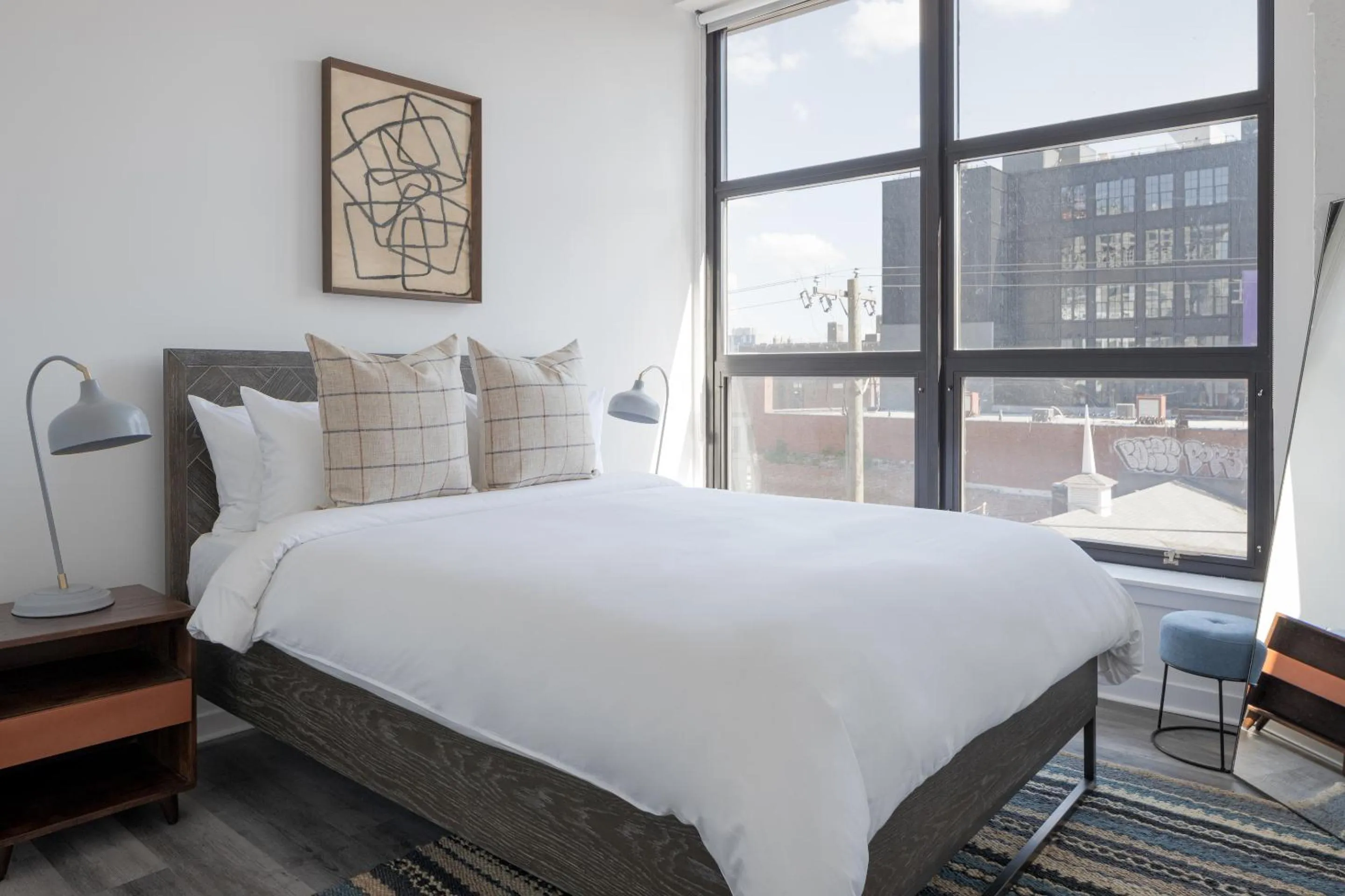 Bedroom, Bed in Sonder 655 Lofts