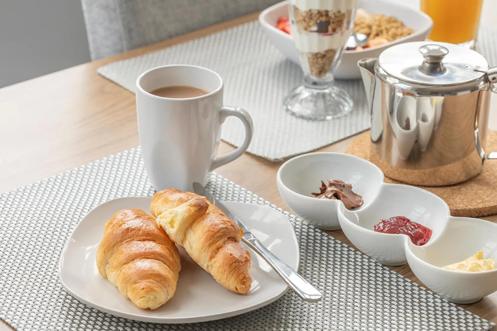 Food close-up in The Sleep-Inn Hare B&B